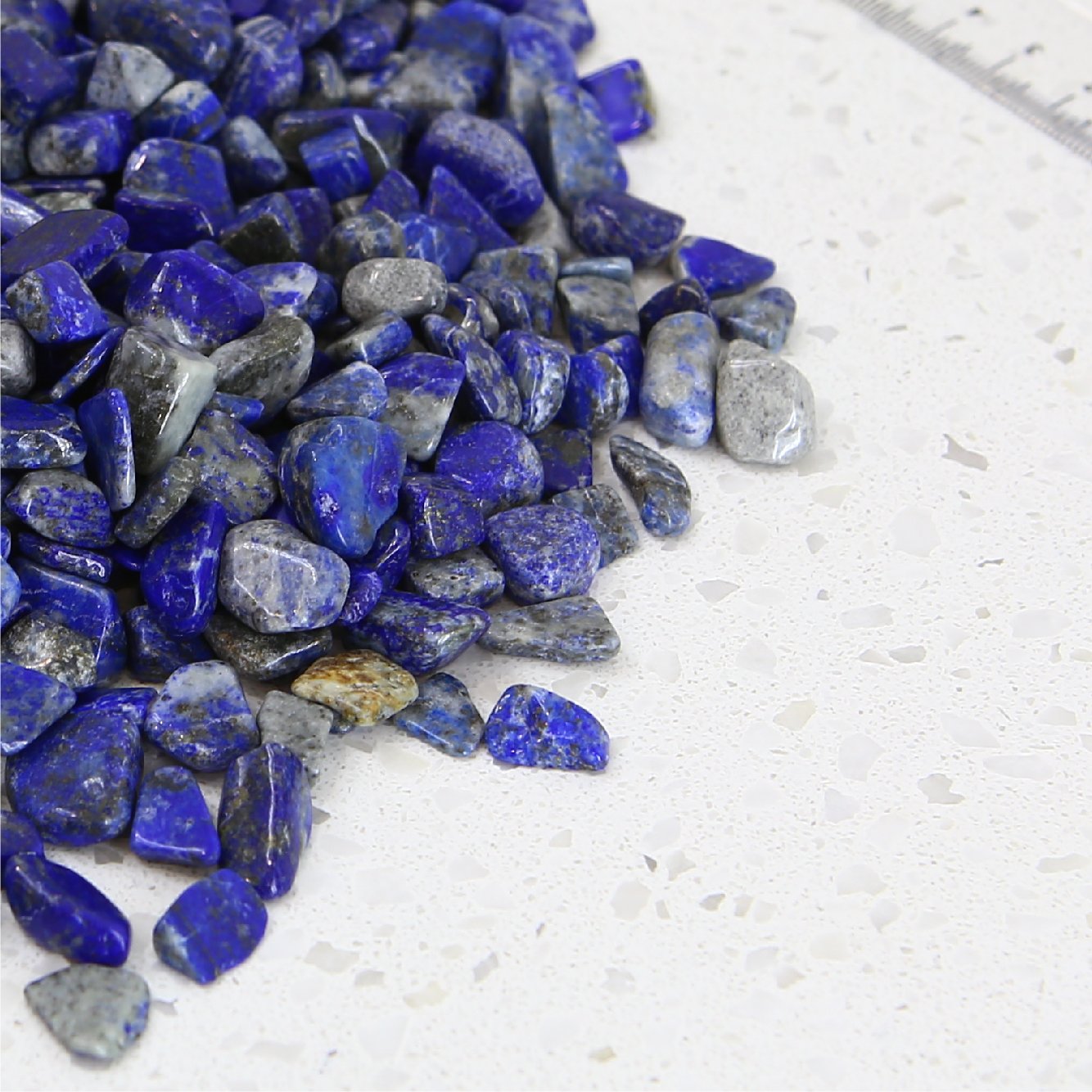 Đá vụn Thạch Anh Xanh Lapis Lazuli