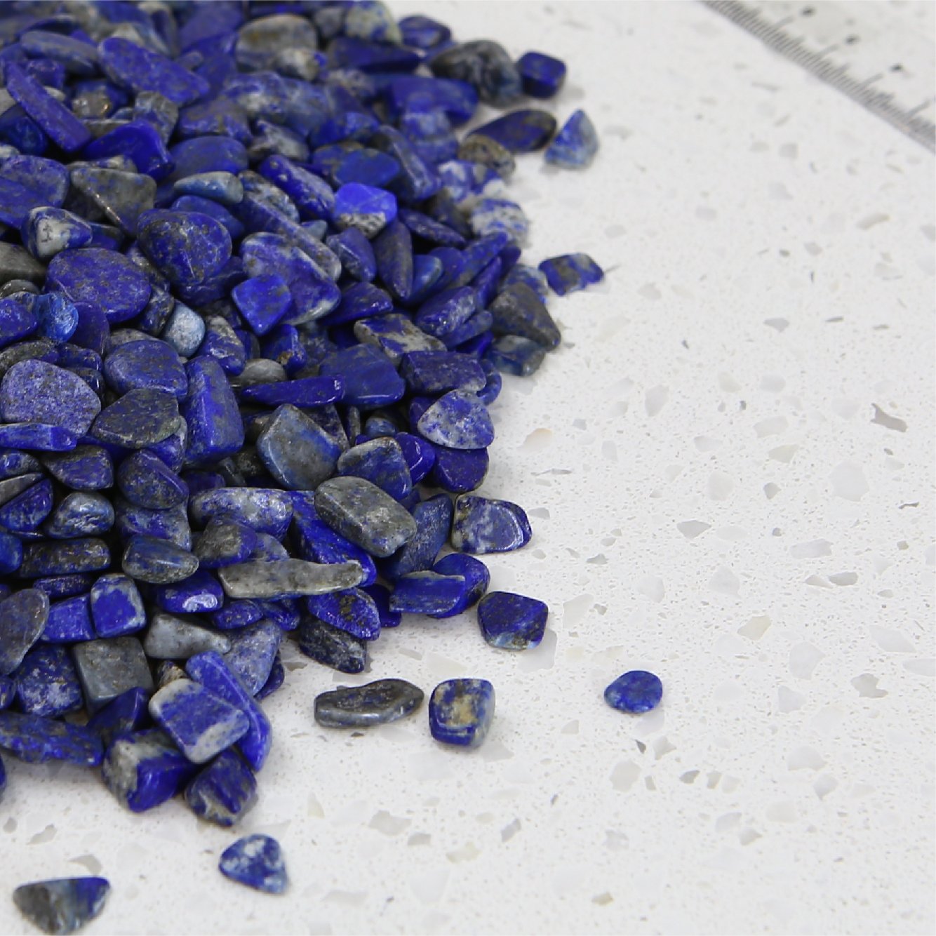 Đá vụn Thạch Anh Xanh Lapis Lazuli