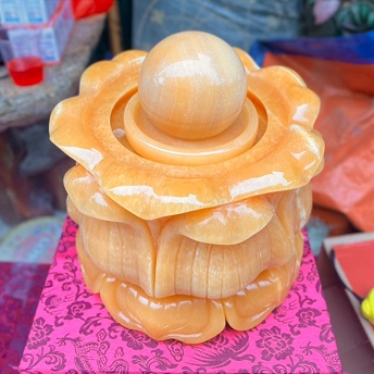 Phong thuỷ luân Hoa sen (KT: 28x26cm)