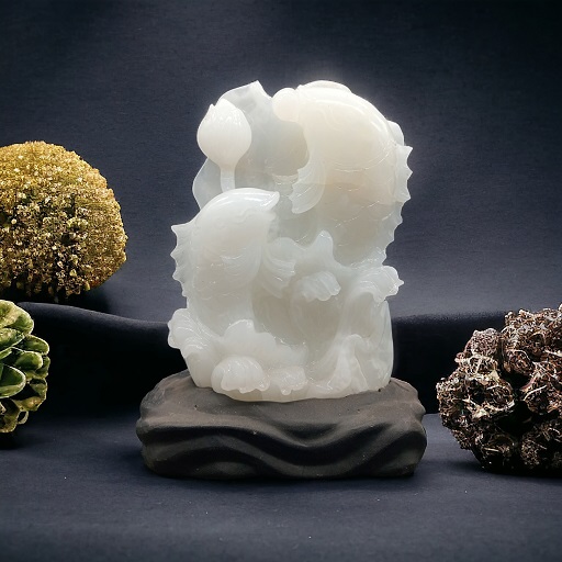 Tác phẩm Cá Chép Hoa Sen KT 20 * 30 cm