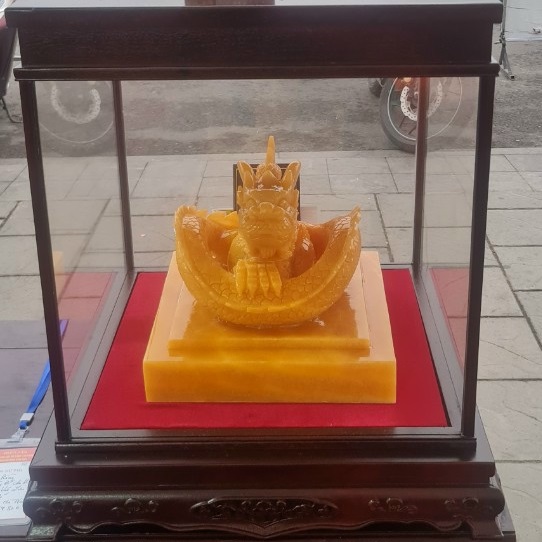 Tái bản Ấn Rồng Hoàng Đế Chi Bảo (KT 30 cm * 30 cm)