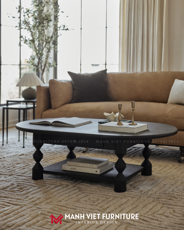 Topia Oval Coffee Table