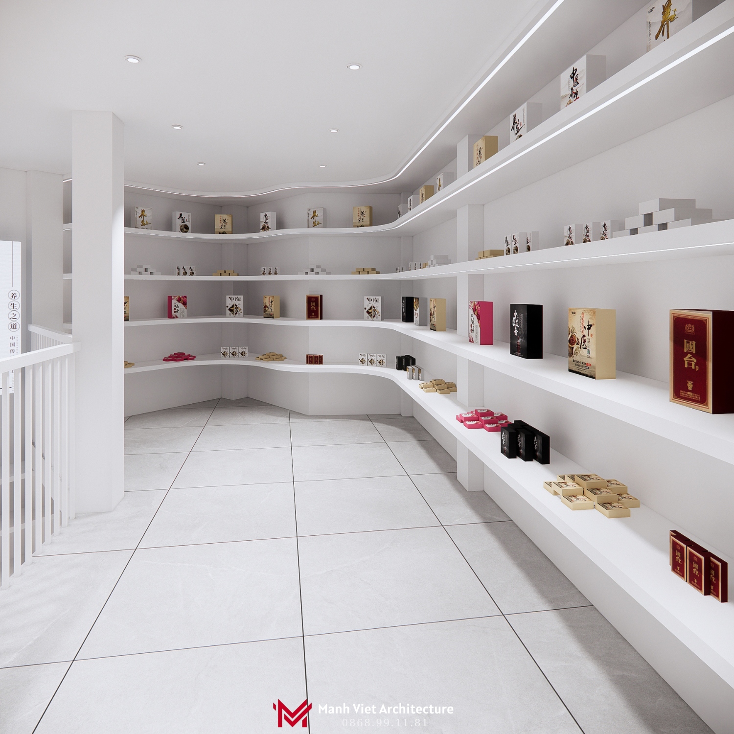 Dự án: Showroom "Thọ Sinh Đường"