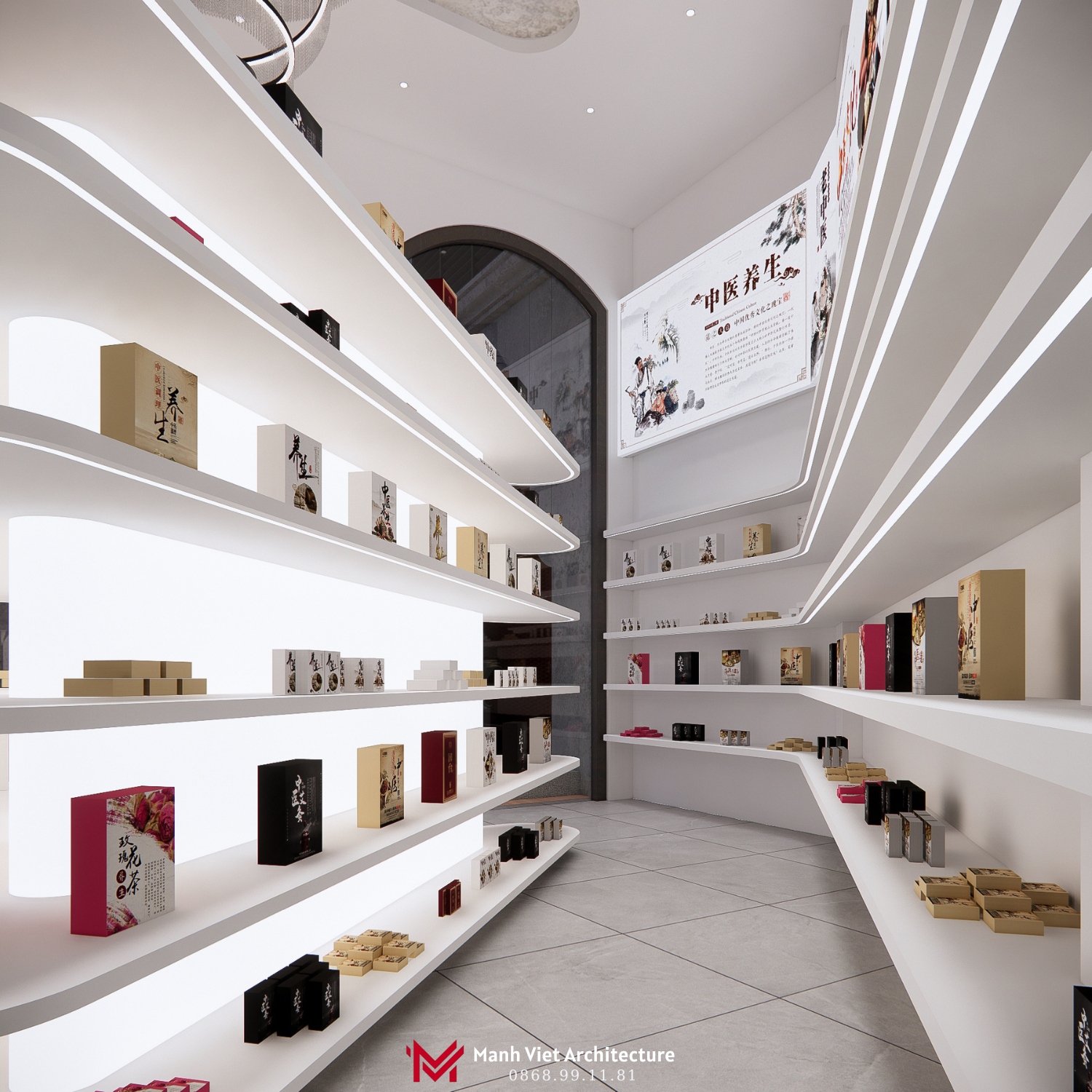 Dự án: Showroom "Thọ Sinh Đường"
