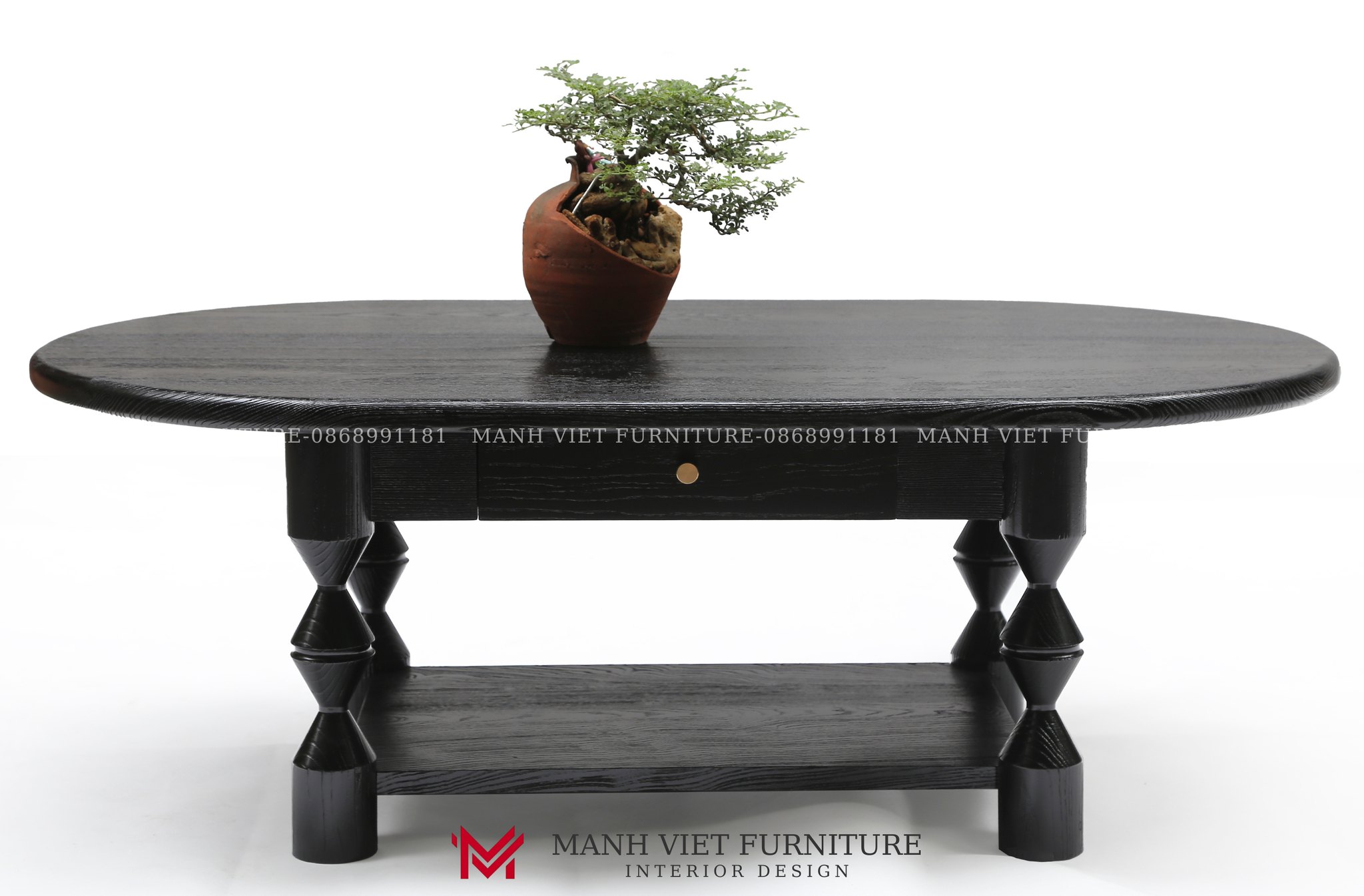 Topia Oval Coffee Table