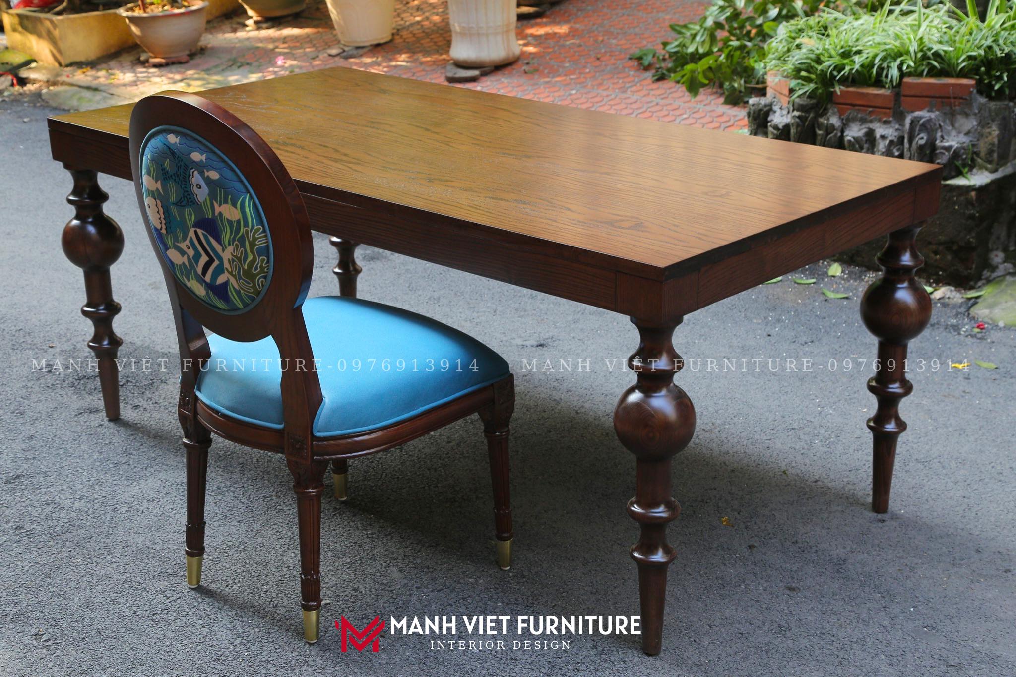 Desk and chair set 1