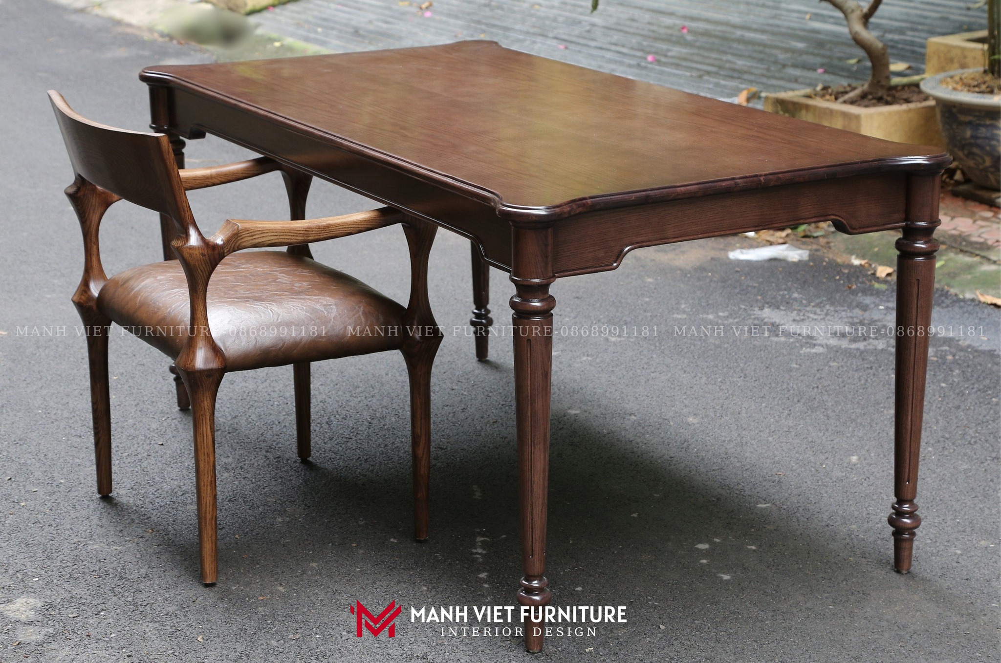 Desk and chair set 3