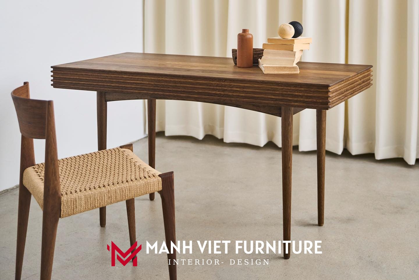 Desk and chair set 5