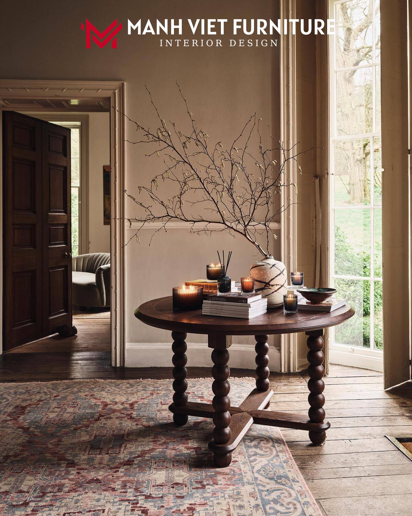 Leema Round Coffee Table