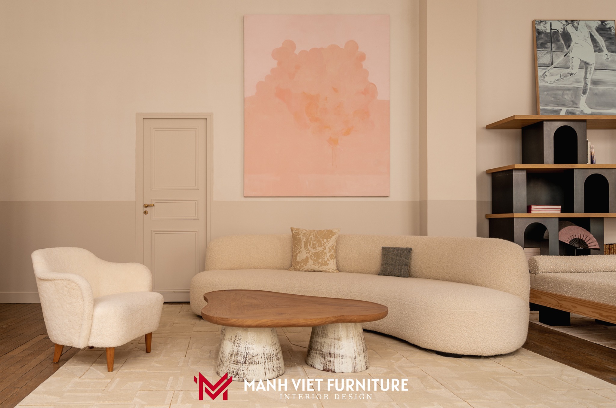 Scandinavian Style Sofa