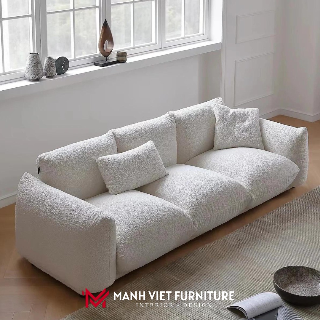 Chloe Boucle Cloud Sofa