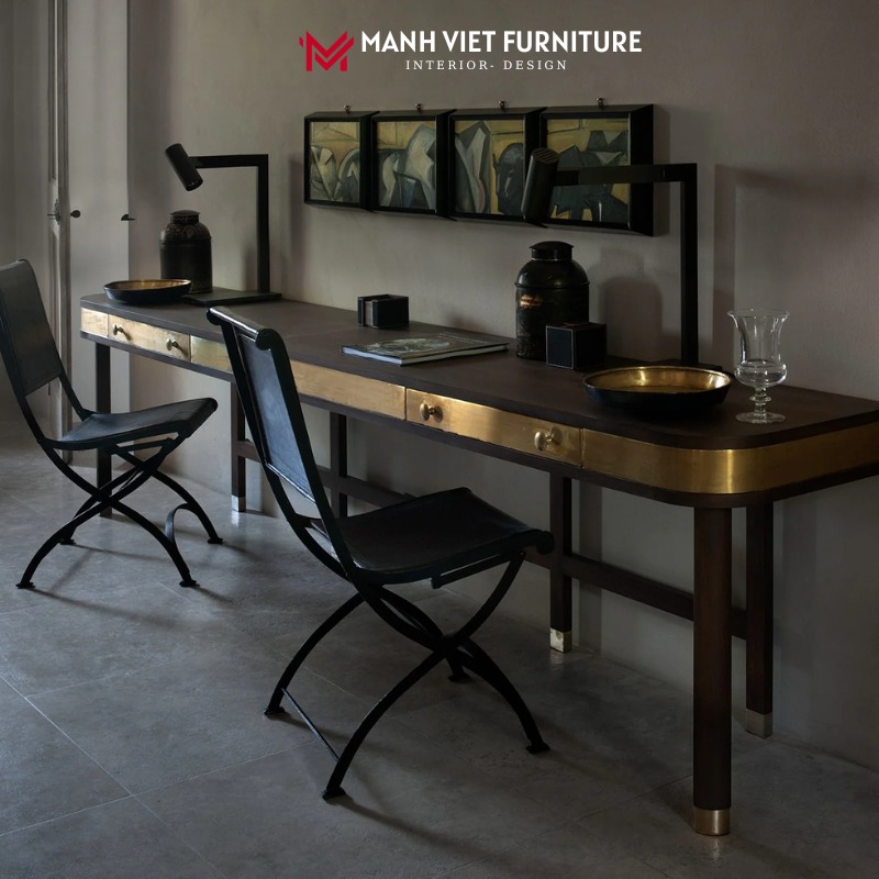 The long side table console