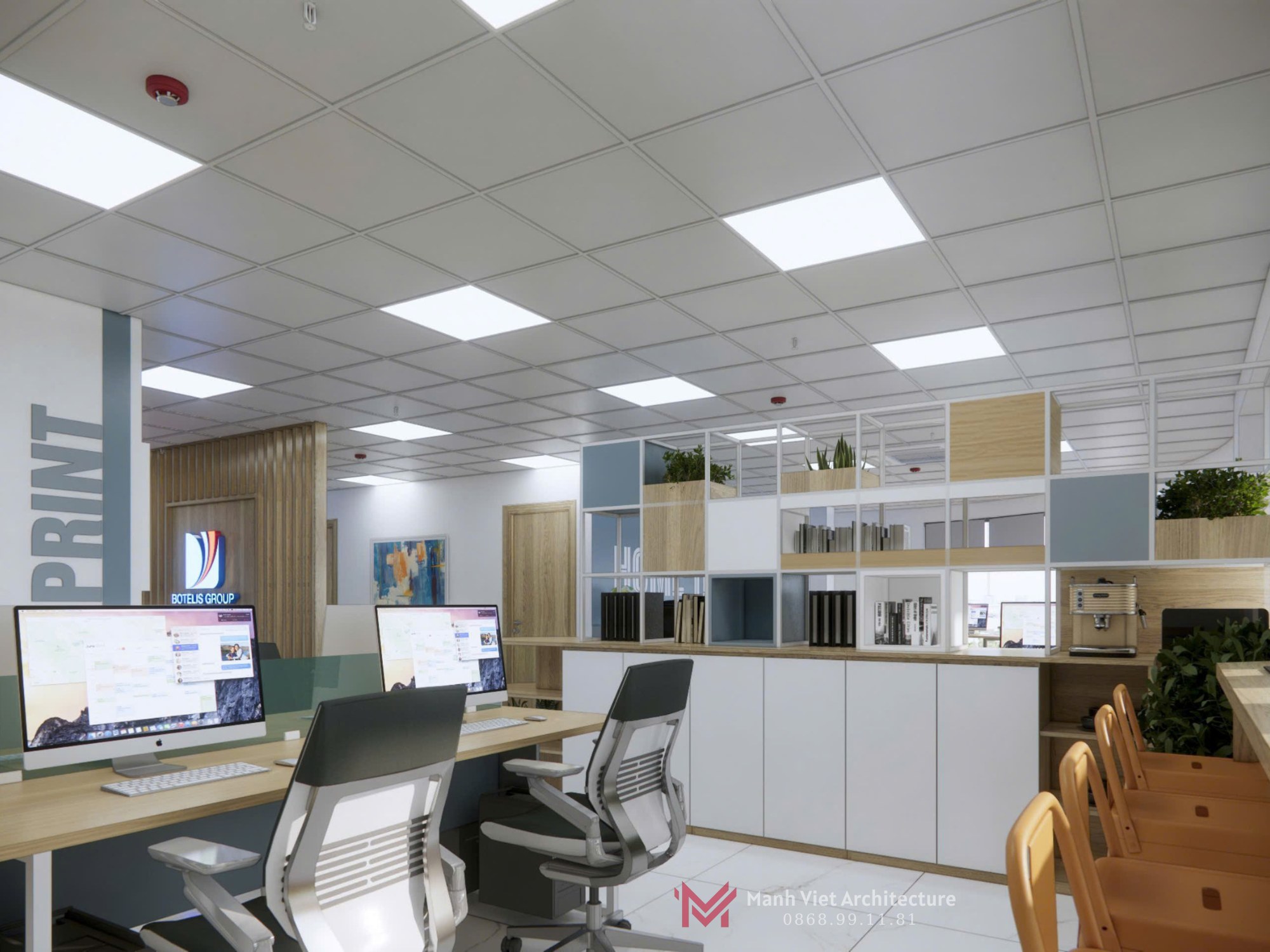 Dự án: Văn phòng làm việc Life Vision