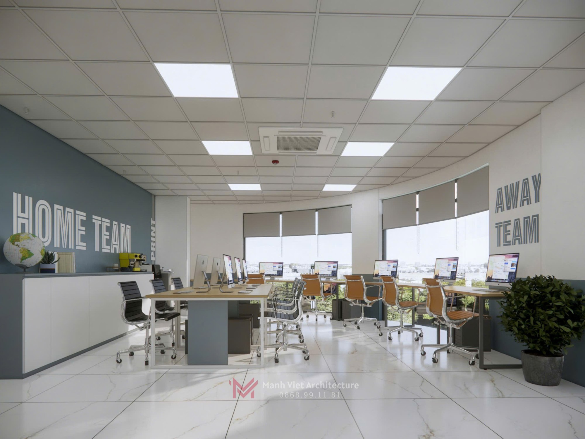 Dự án: Văn phòng làm việc Life Vision
