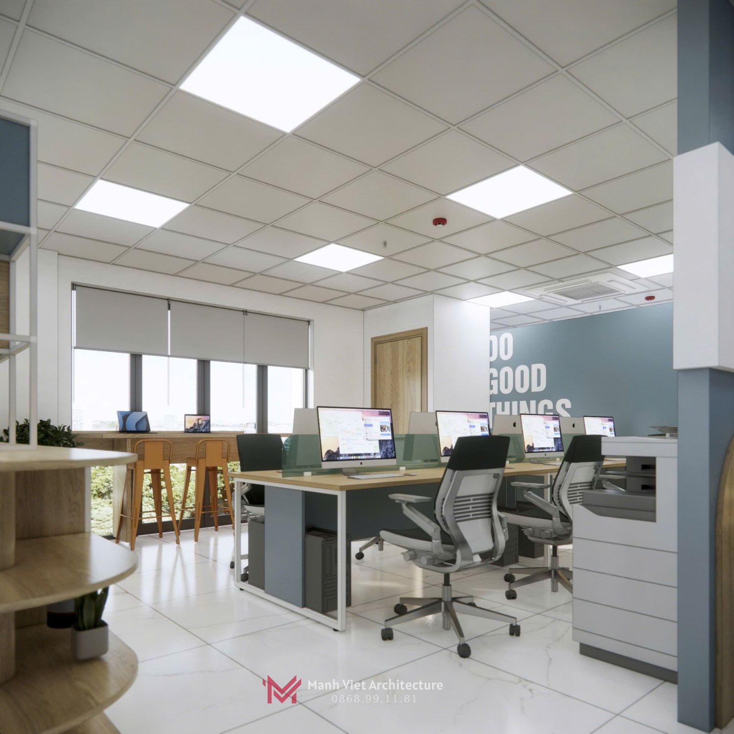 Dự án: Văn phòng làm việc Life Vision
