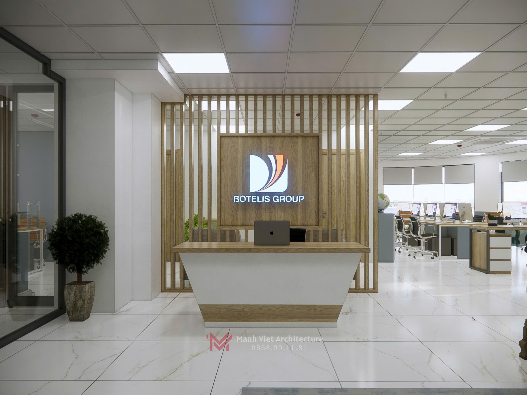 Dự án: Văn phòng làm việc Life Vision