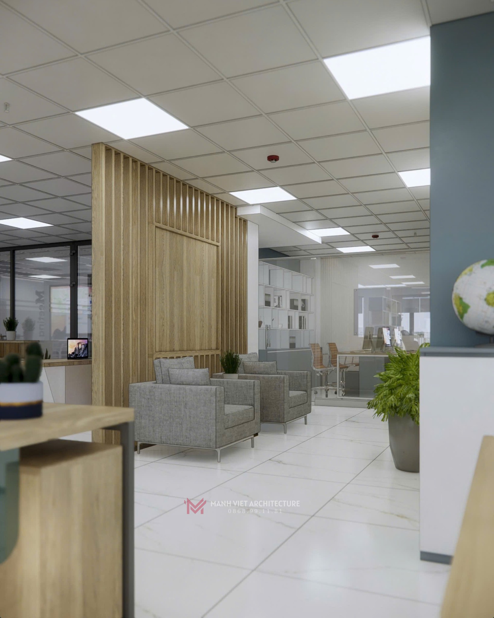 Dự án: Văn phòng làm việc Life Vision