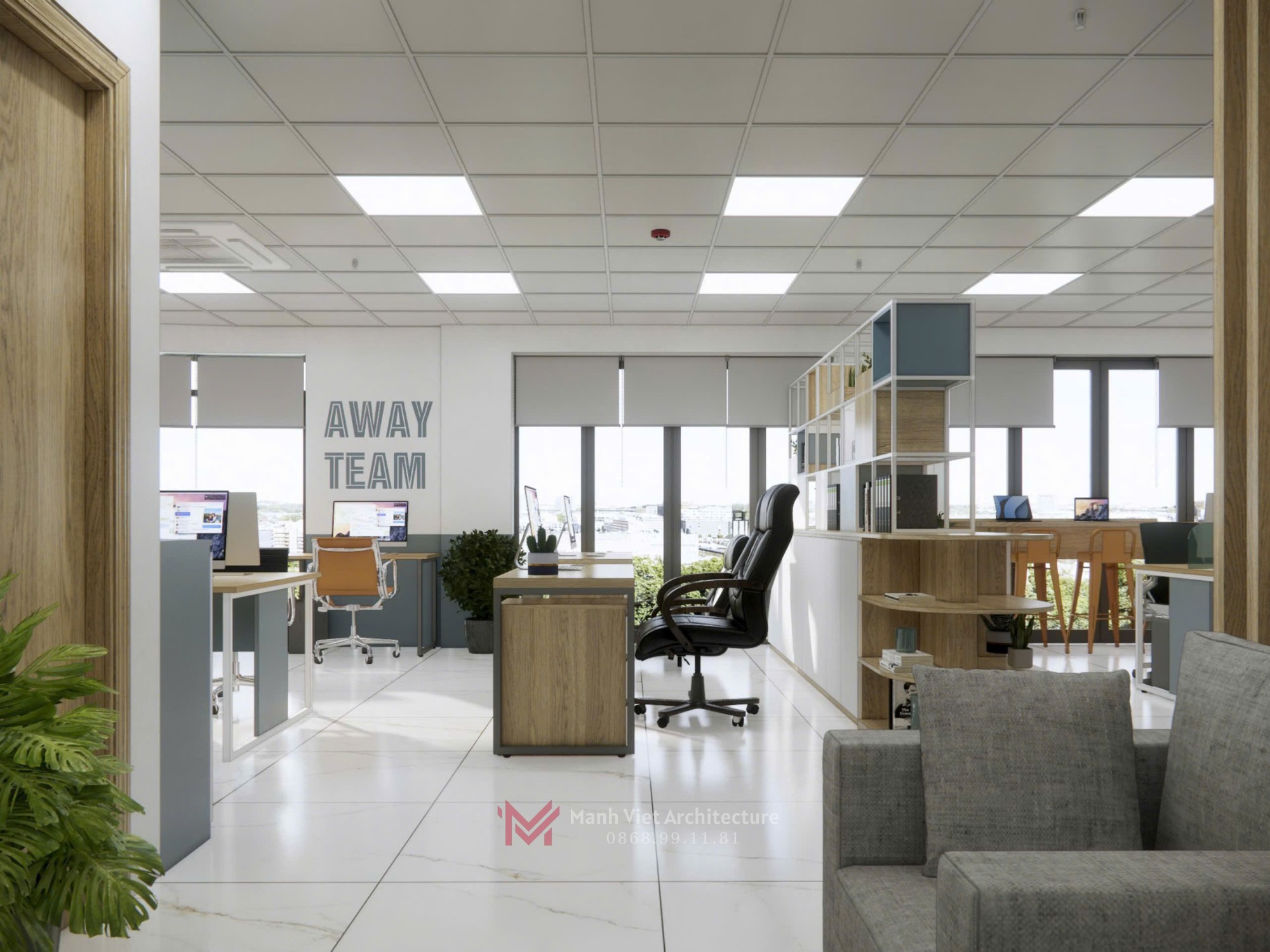 Dự án: Văn phòng làm việc Life Vision