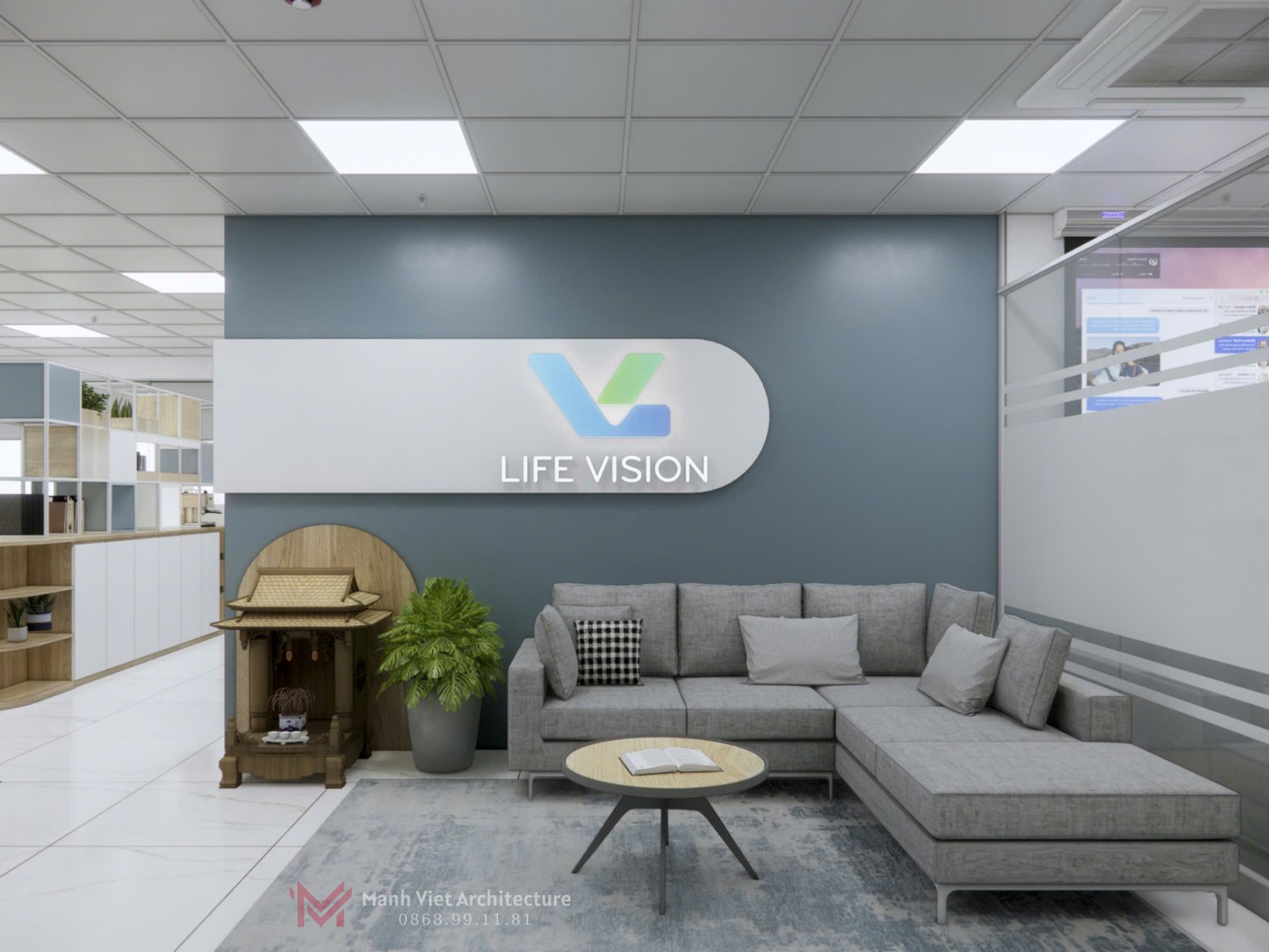 Dự án: Văn phòng làm việc Life Vision