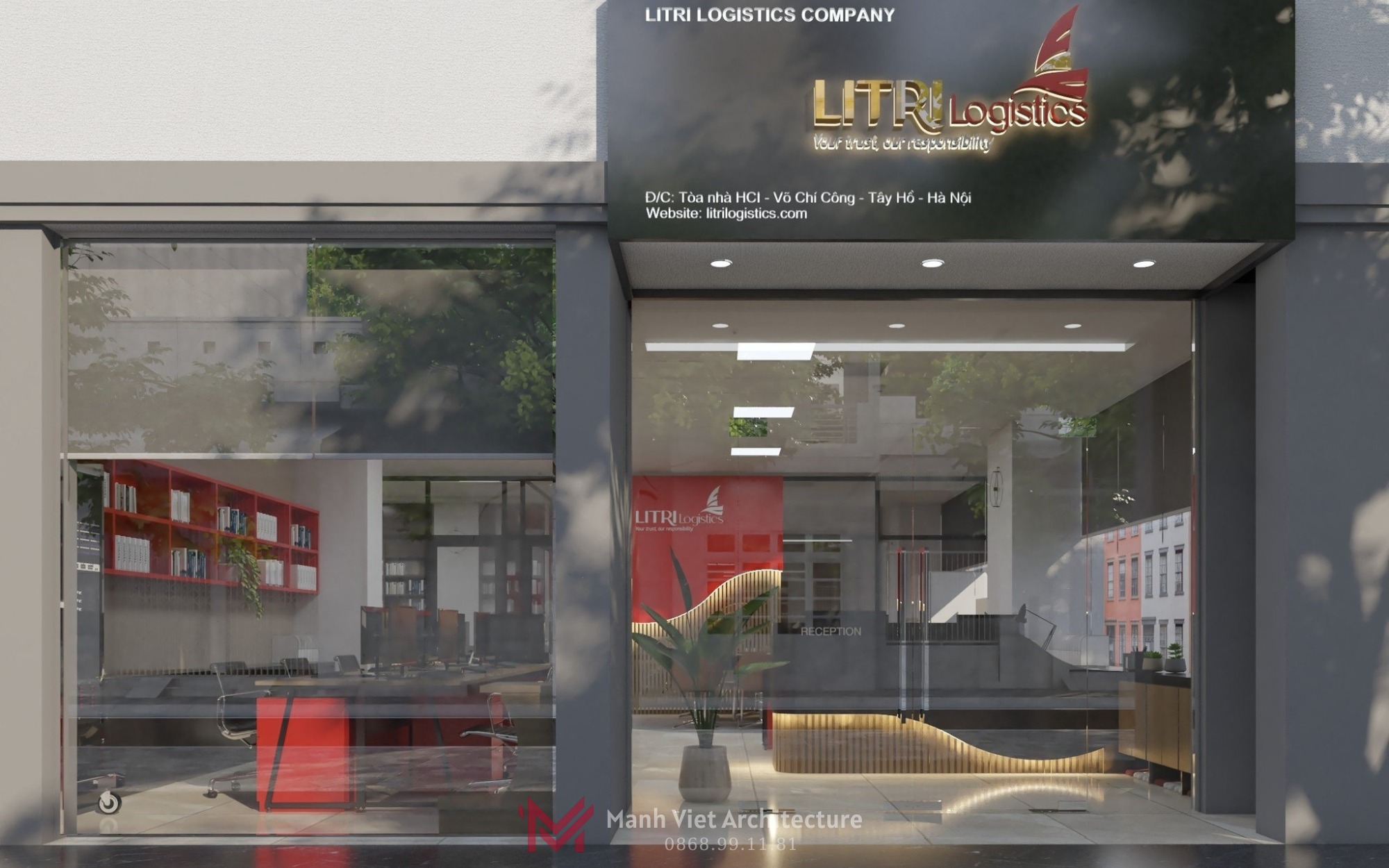 Dự án: Văn phòng công ty Litri Việt Nam