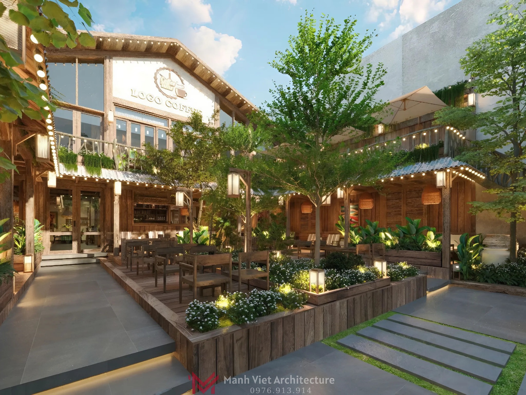 Dự án: Cung cấp và lắp đặt nội thất quán cafe