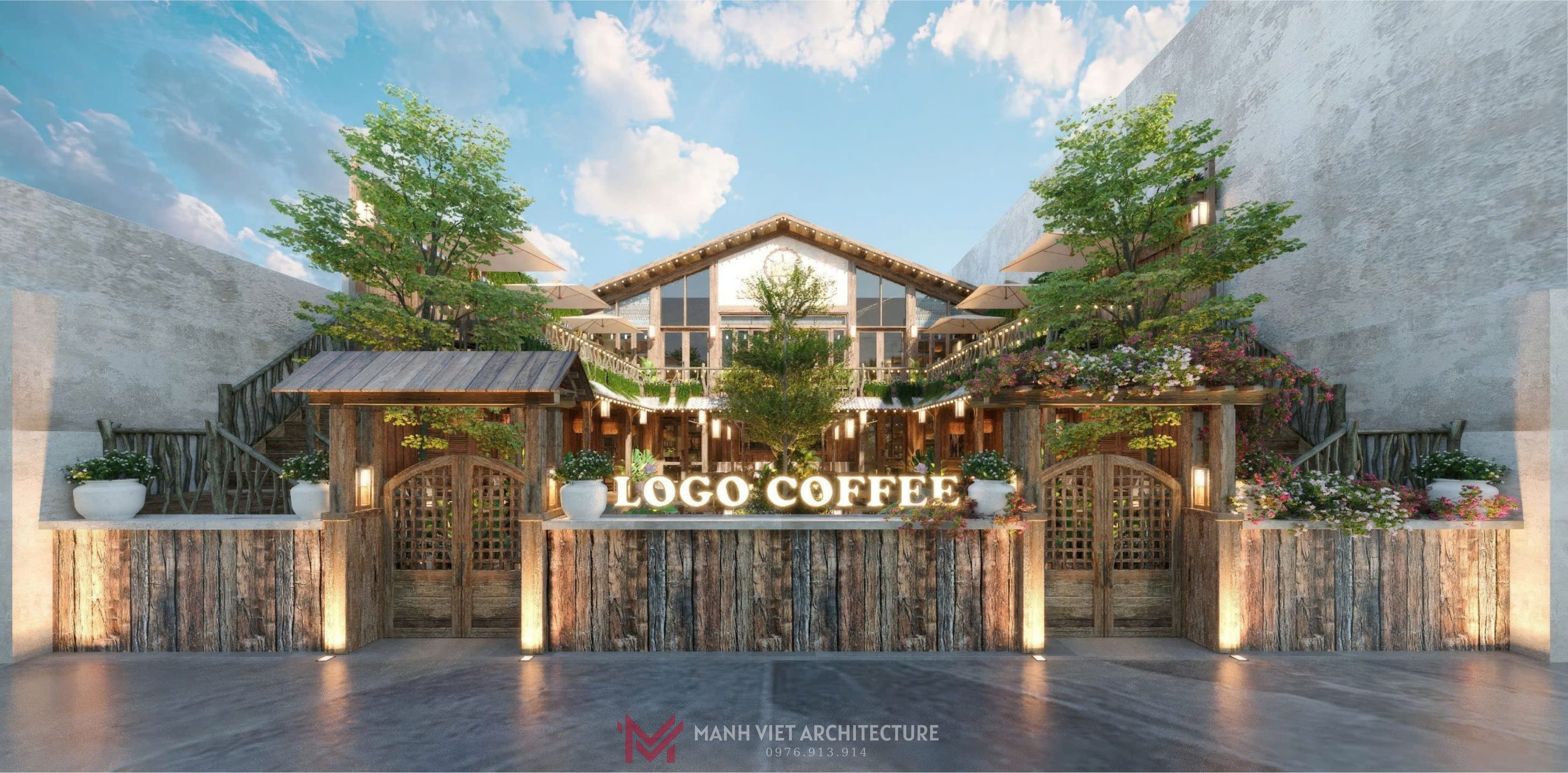 Dự án: Cung cấp và lắp đặt nội thất quán cafe