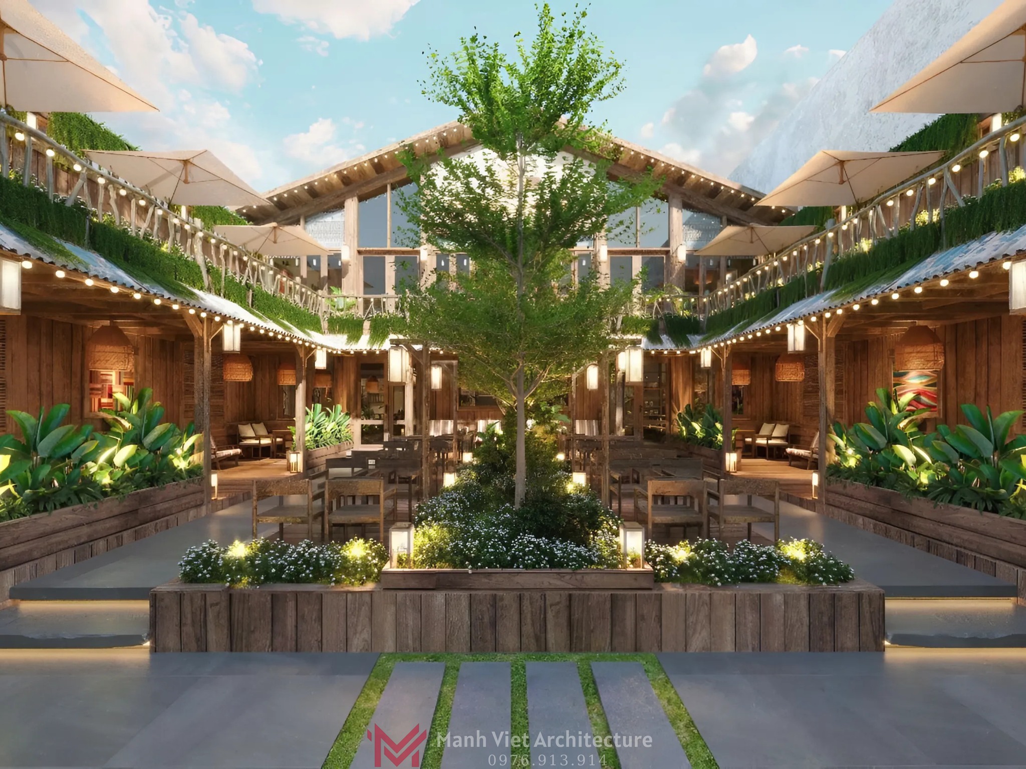 Dự án: Cung cấp và lắp đặt nội thất quán cafe