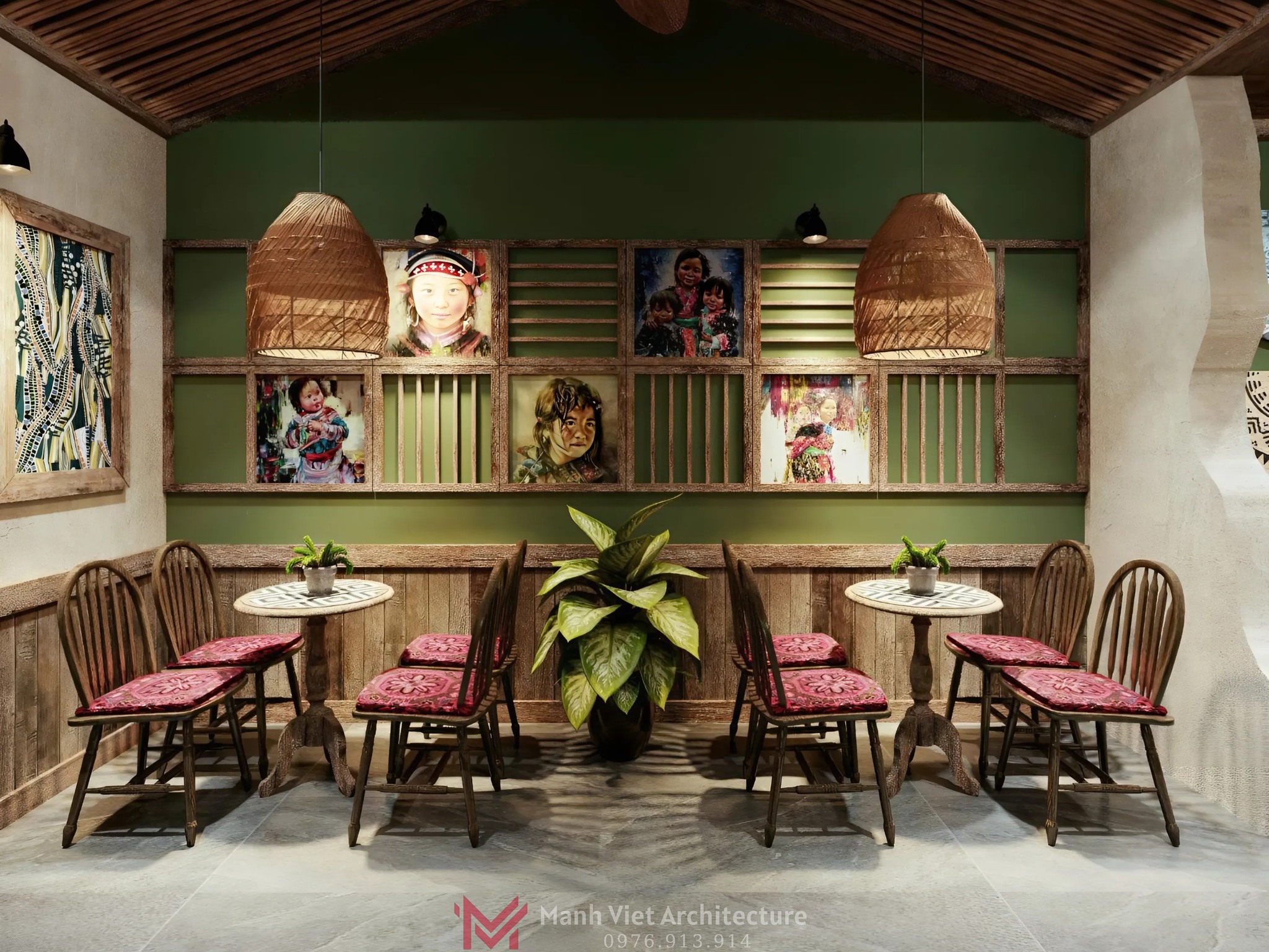 Dự án: Cung cấp và lắp đặt nội thất quán cafe