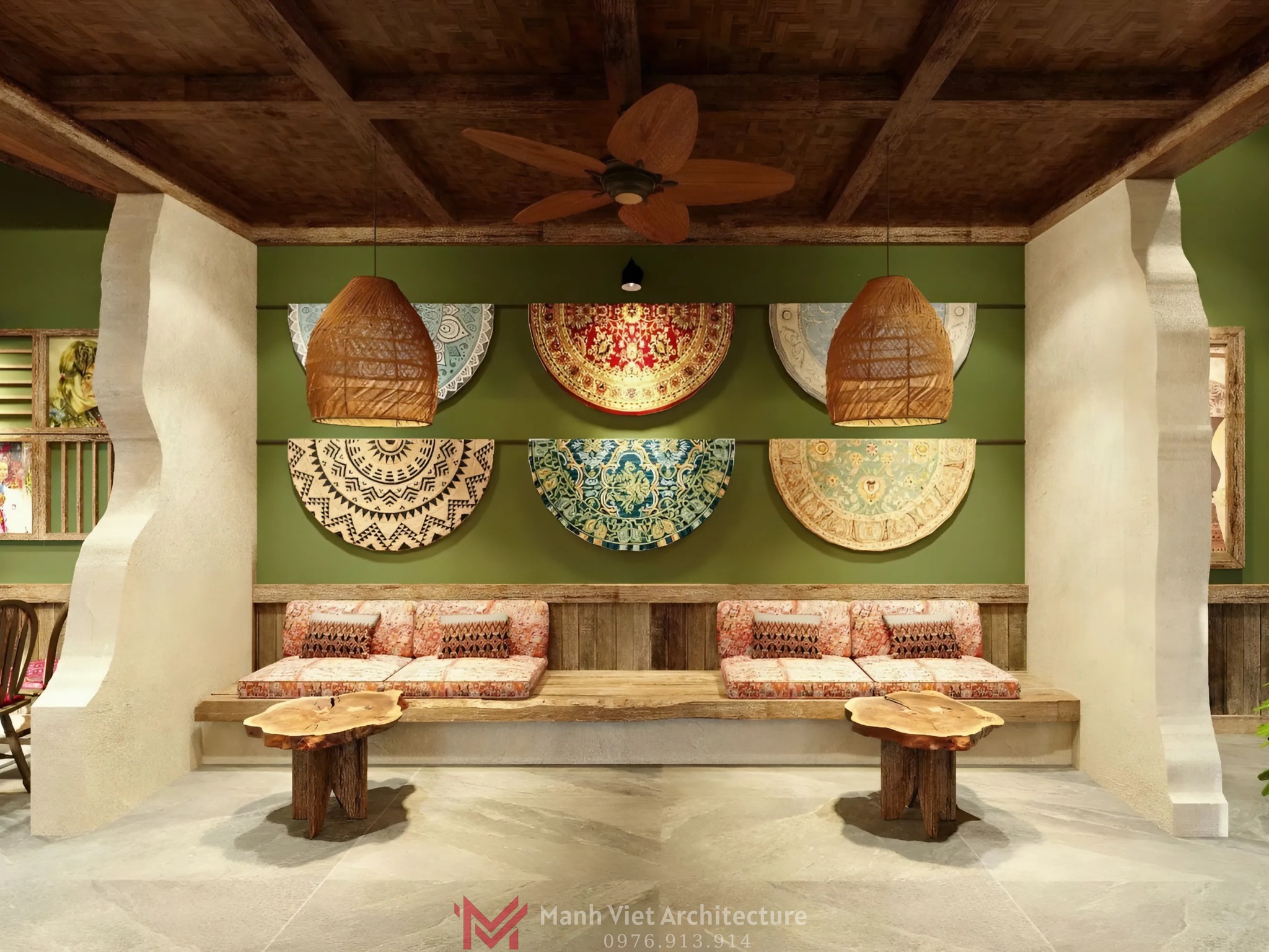 Dự án: Cung cấp và lắp đặt nội thất quán cafe