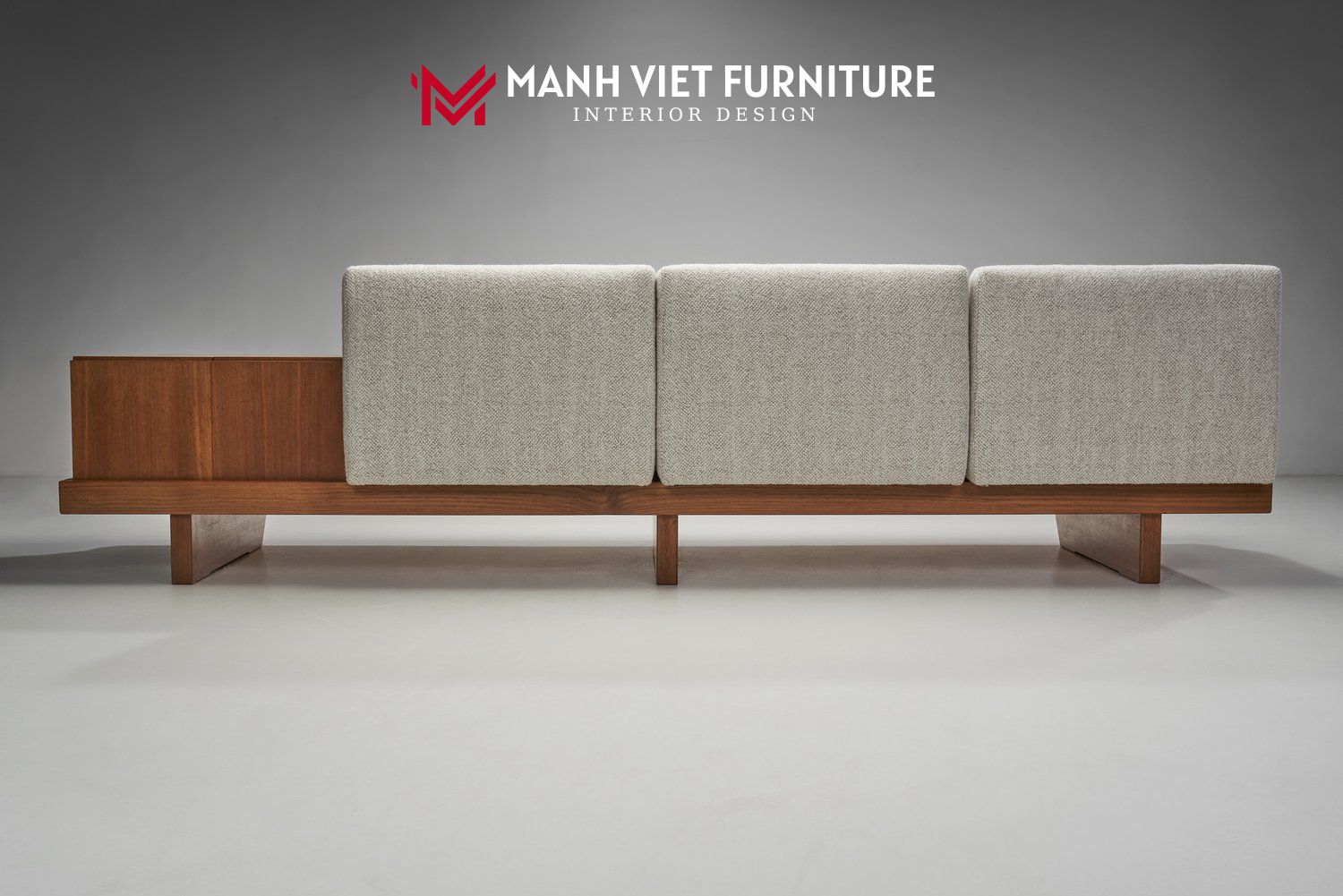 Danish Modern Teak Modular Sofa