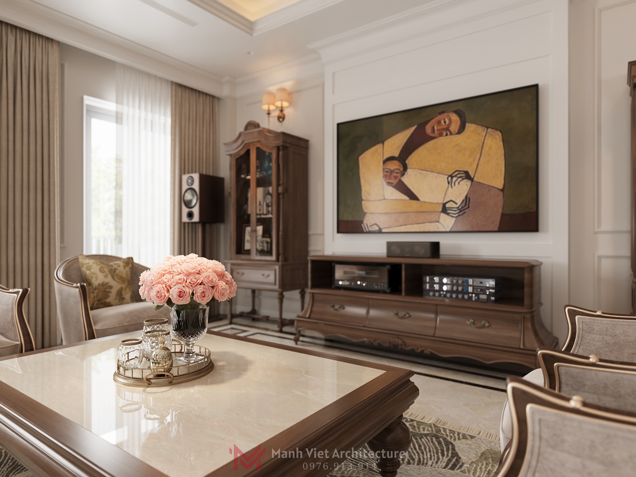 Dự án: Thiết kế biệt thự song lập