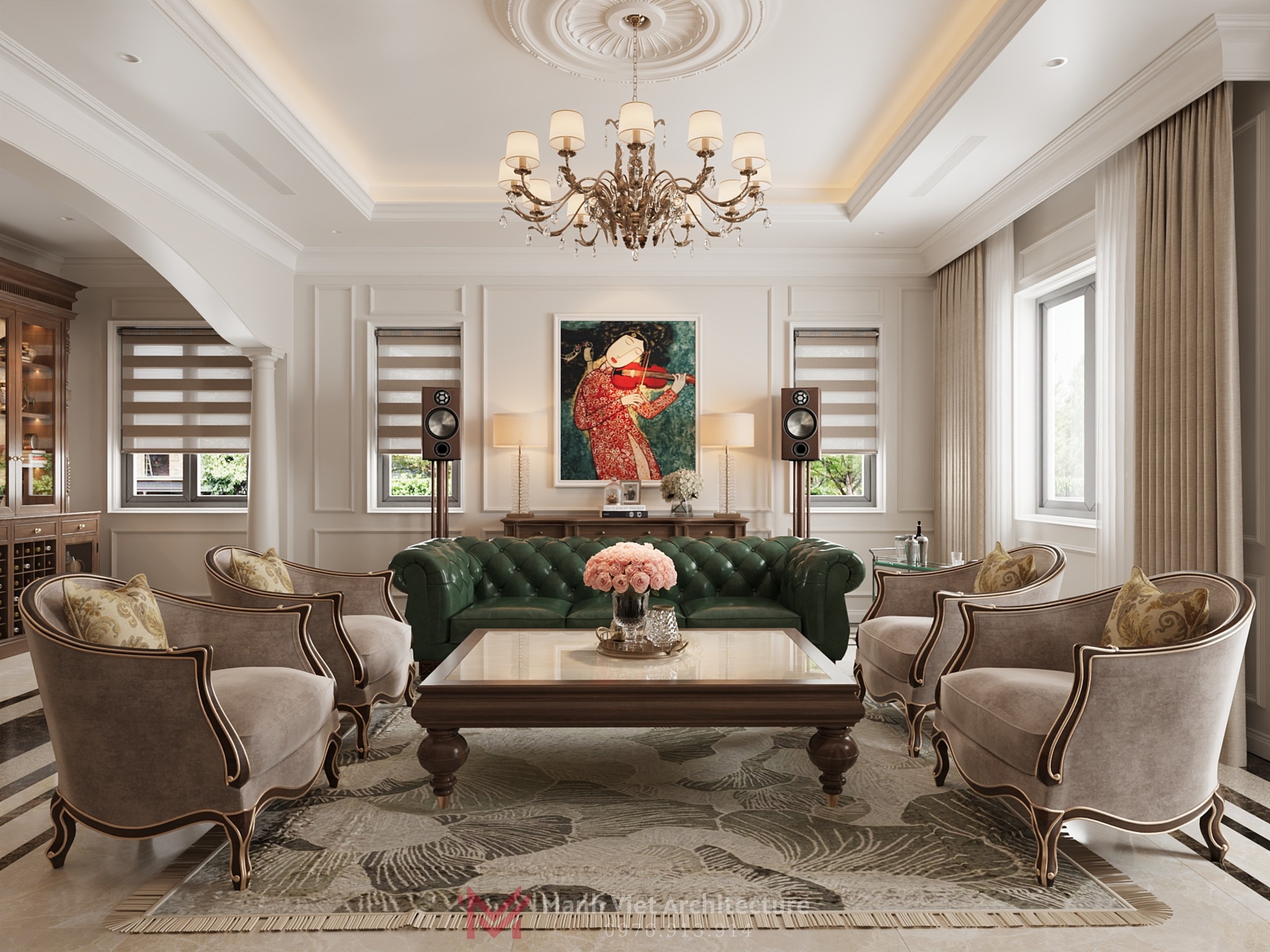 Dự án: Thiết kế biệt thự song lập