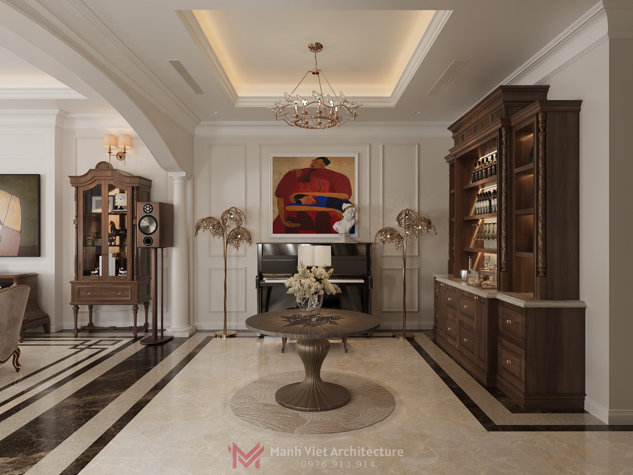 Dự án: Thiết kế biệt thự song lập