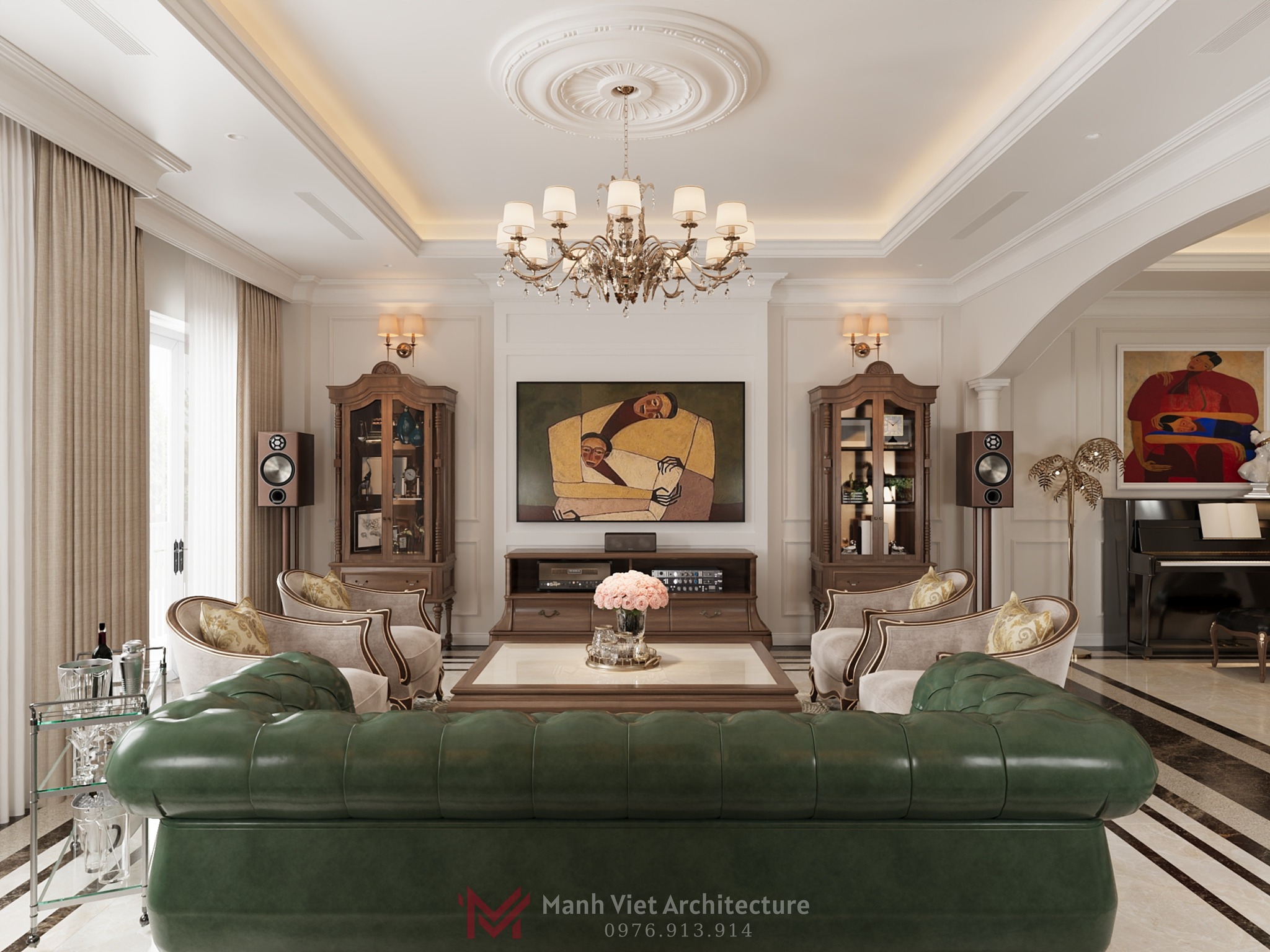 Dự án: Thiết kế biệt thự song lập