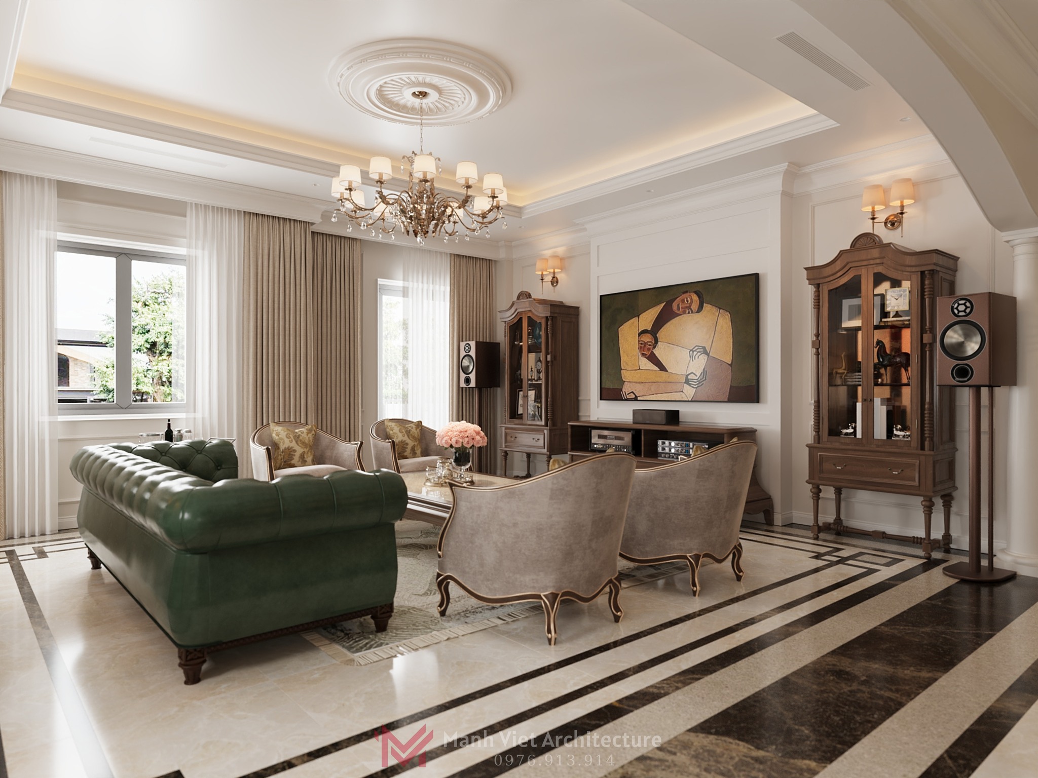 Dự án: Thiết kế biệt thự song lập