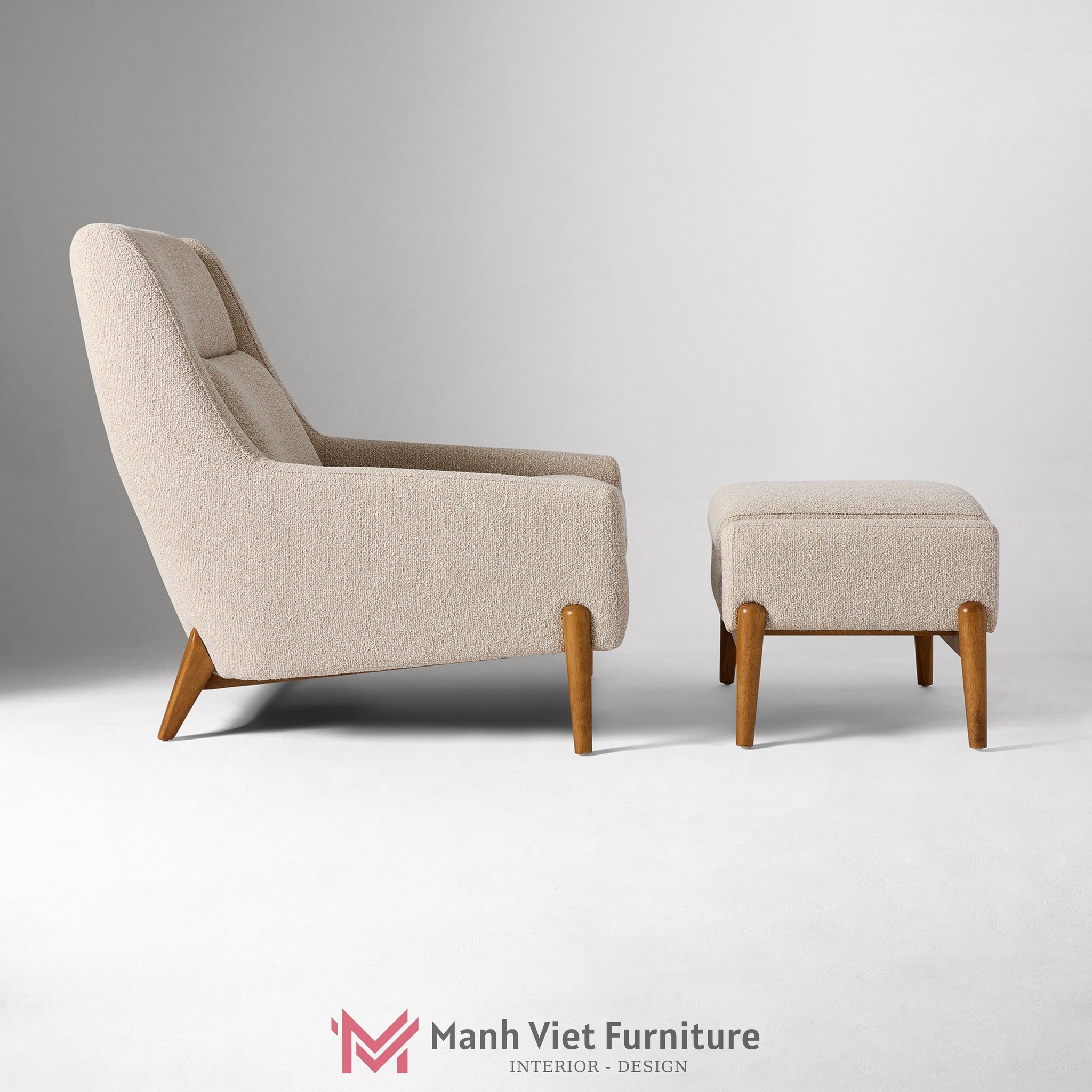 Hank Chair & Ottoman Set