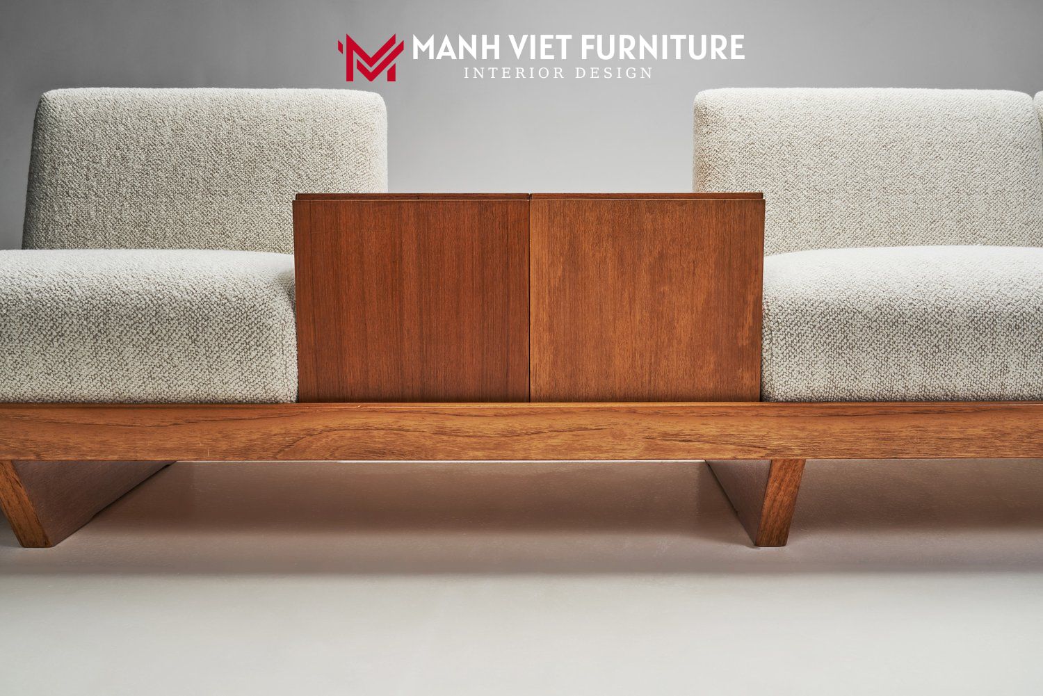 Danish Modern Teak Modular Sofa