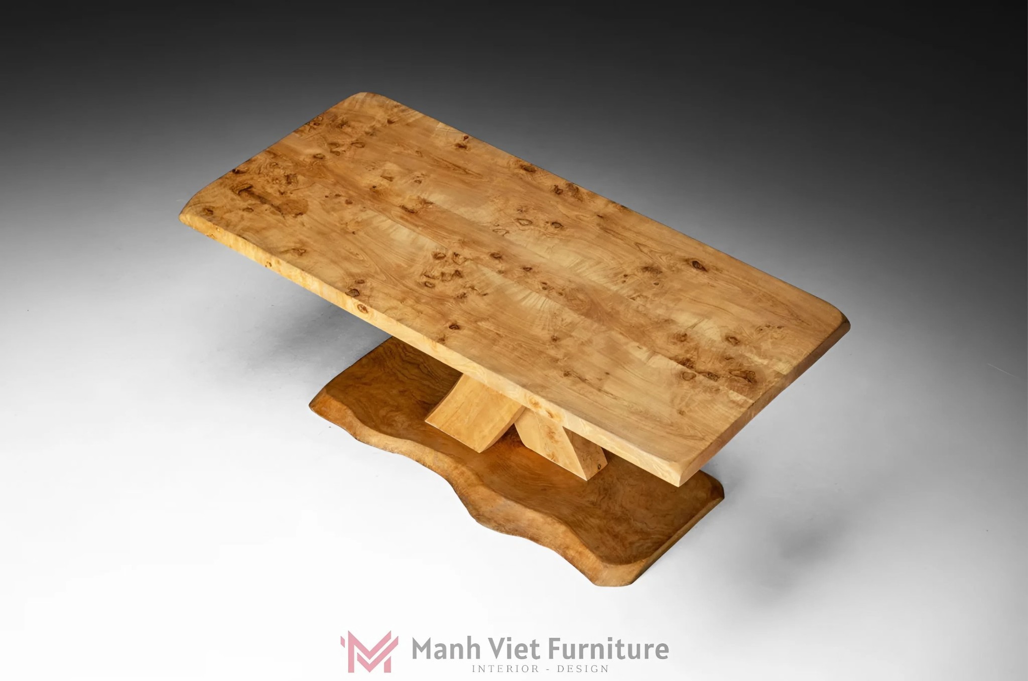 Elm Trestle Dining Table