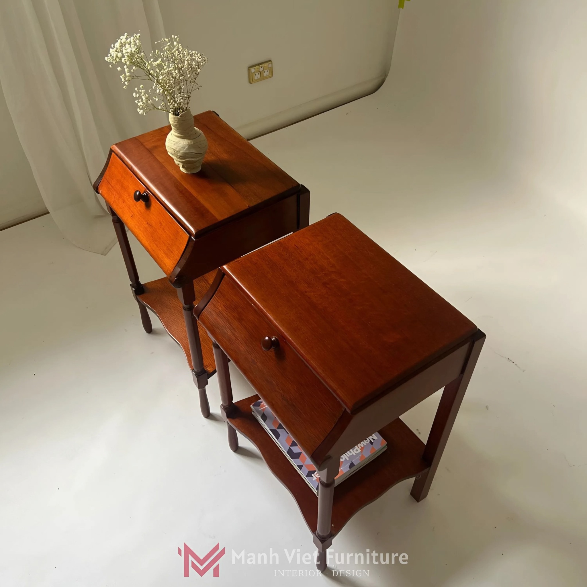 Mid Century Bedside Tables