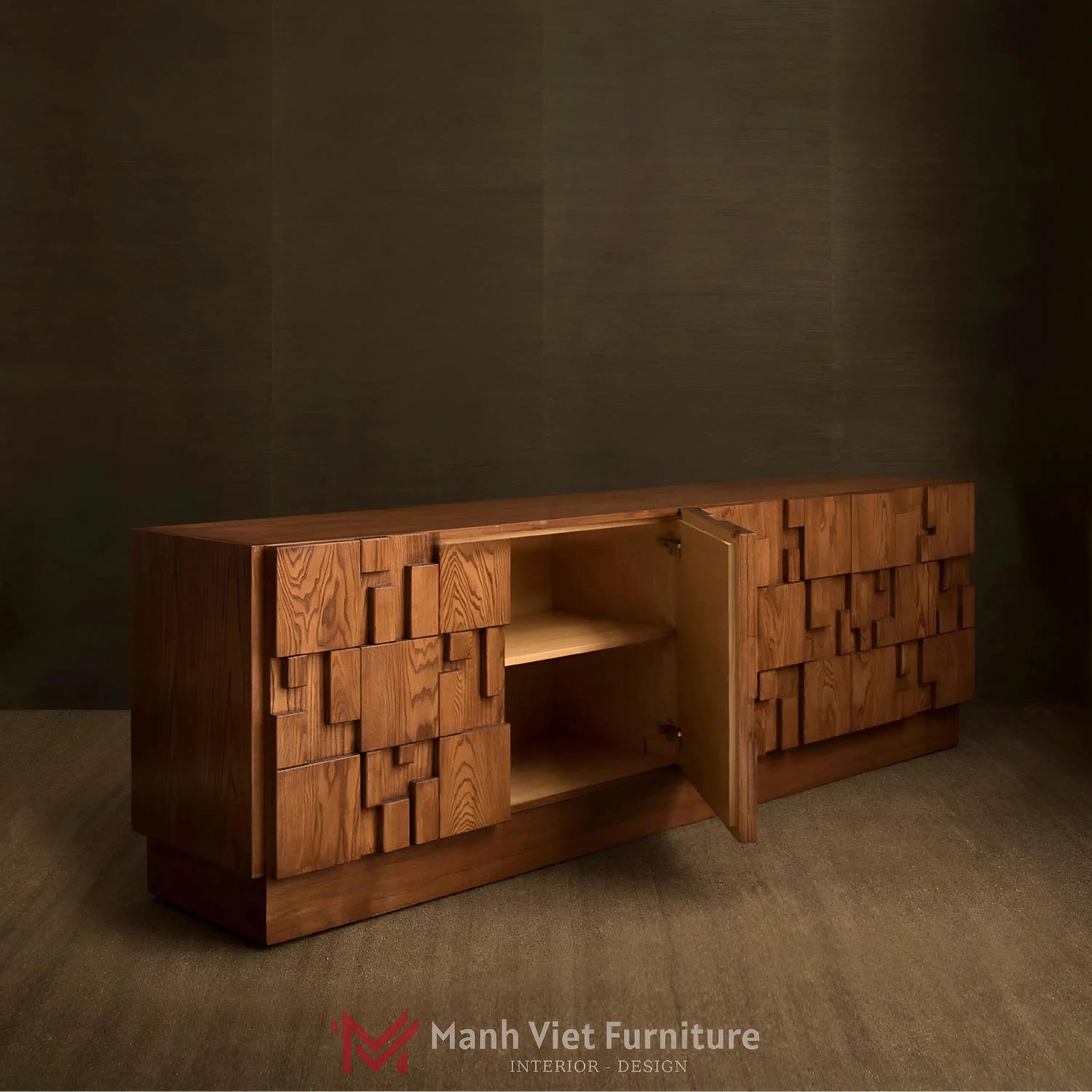 Brutalist Sideboard