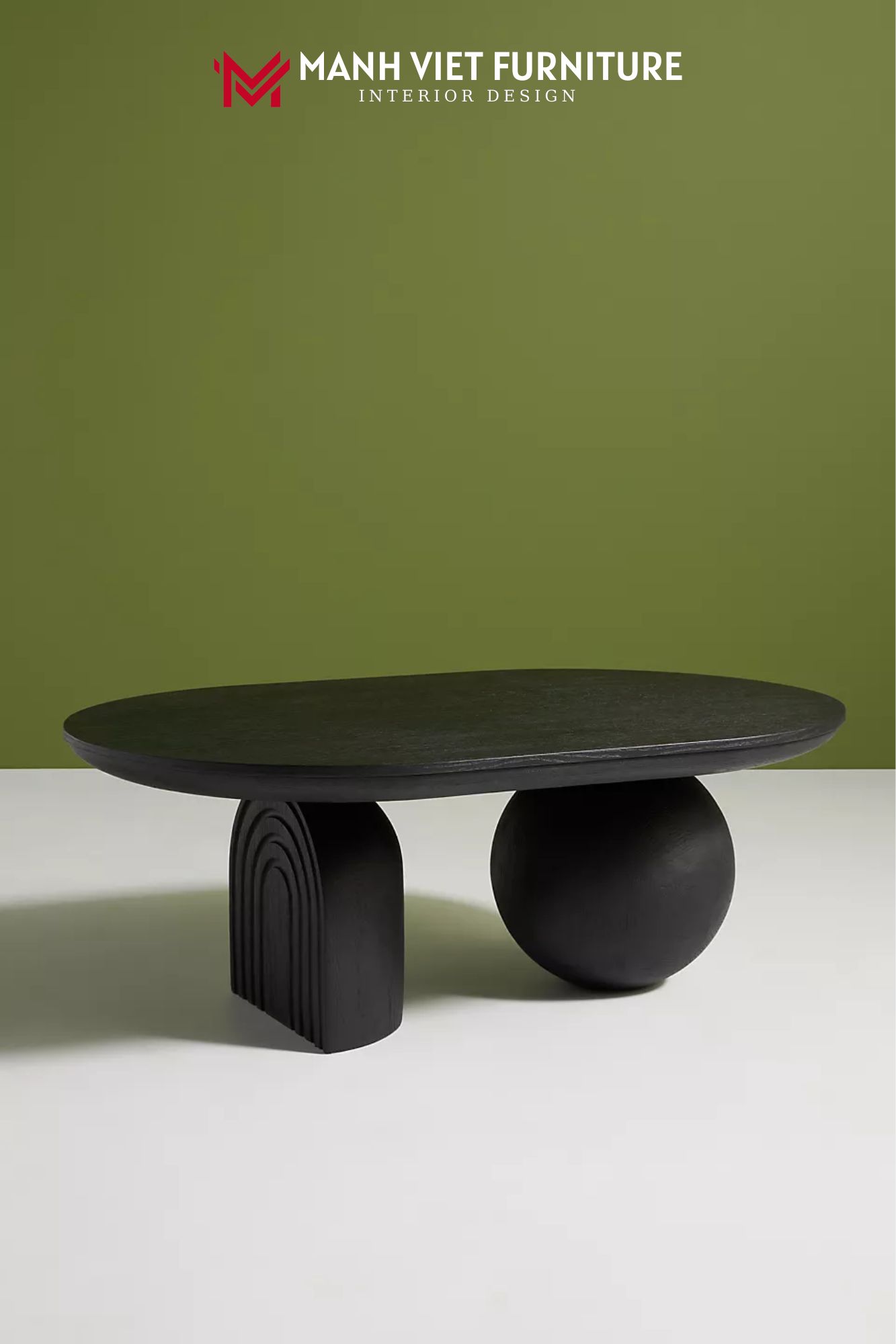 Sonali Oval Coffee Table
