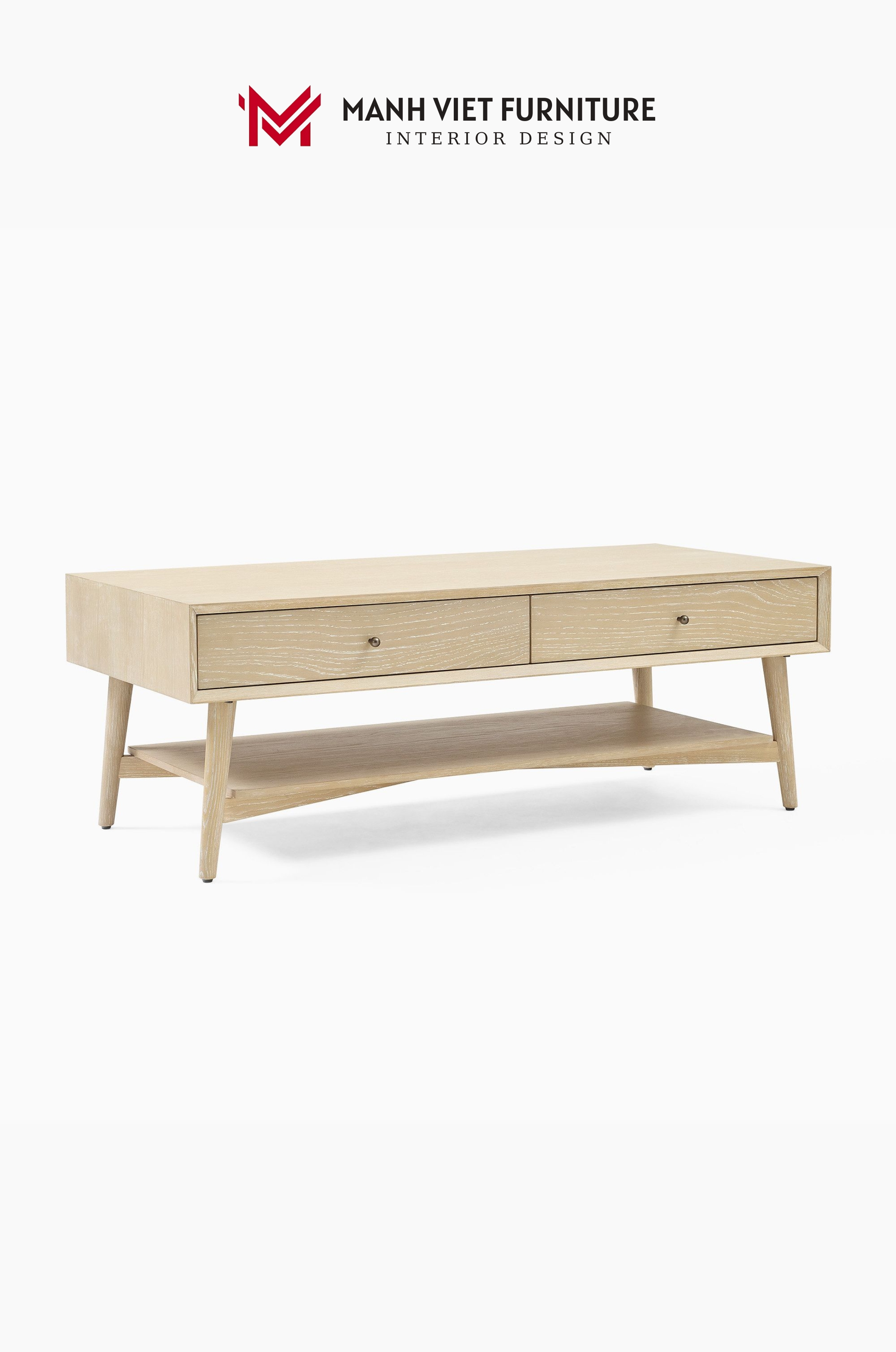 Mid-Century Storage Coffee Table