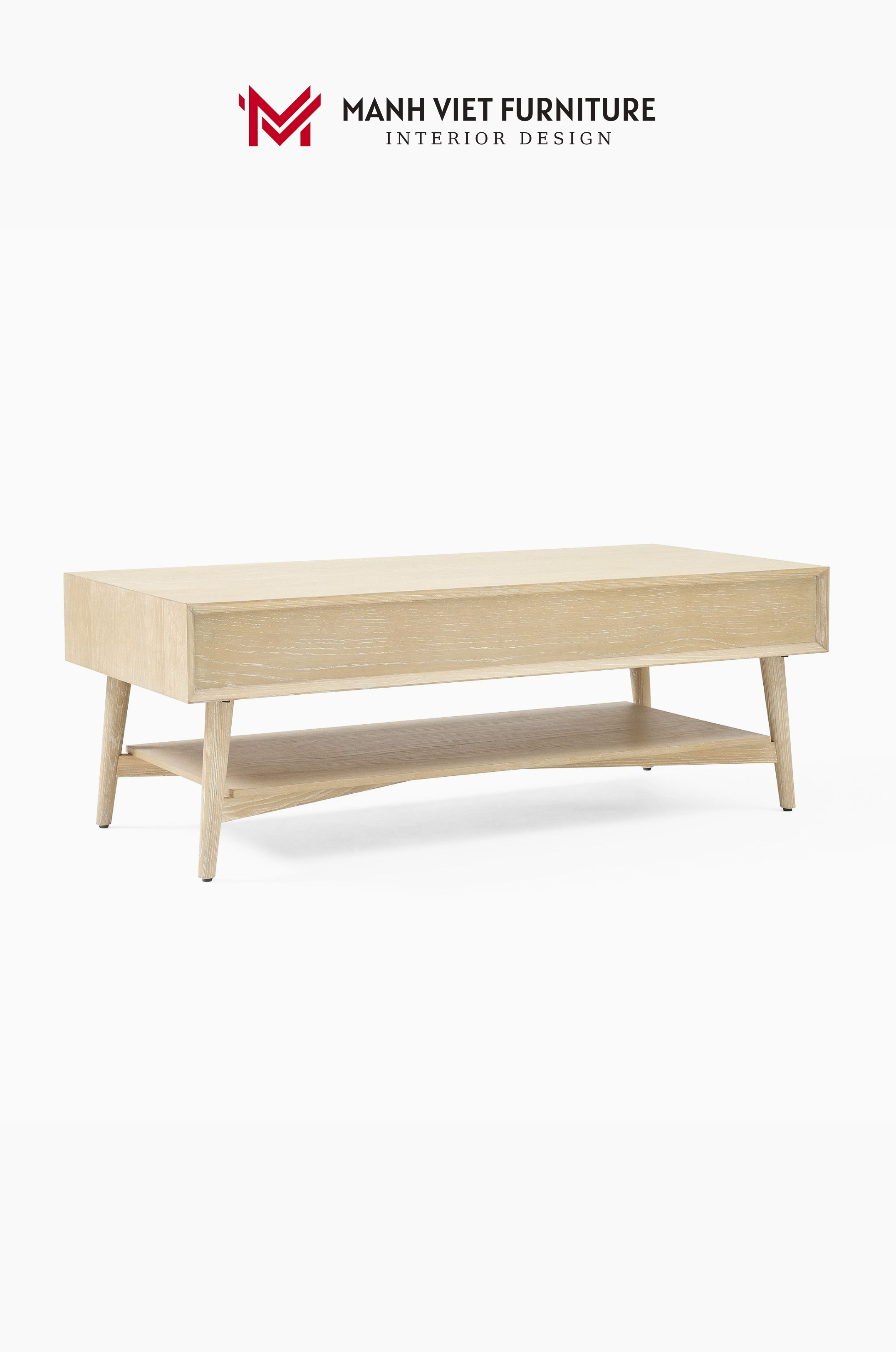 Mid-Century Storage Coffee Table