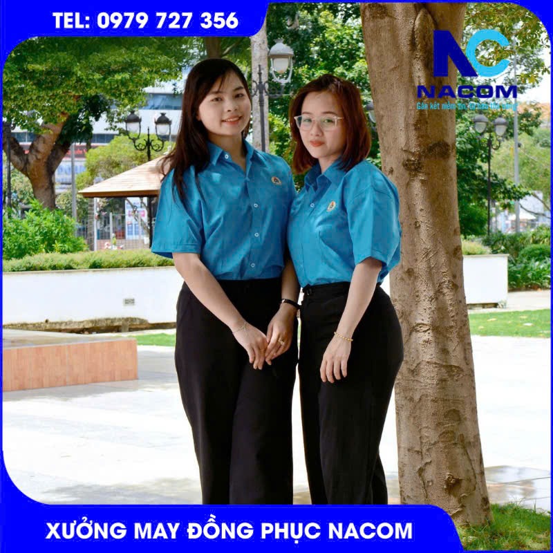 Áo sơ mi công đoàn nữ