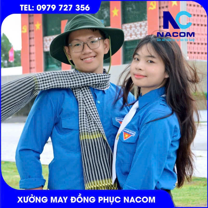 Áo sơ mi đoàn thanh niên nữ