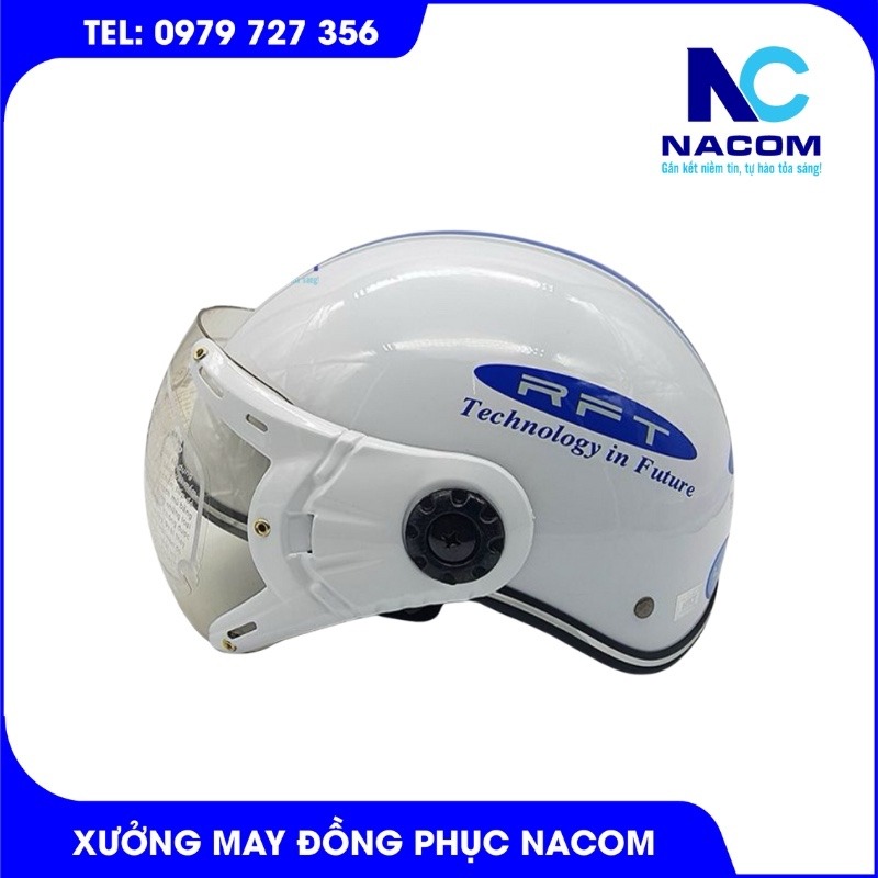 Nón bảo hiểm - in logo theo yêu cầu