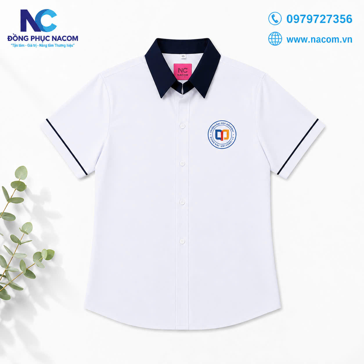 Áo học sinh nữ cấp 3 - Trường Thực Hành Sư Phạm