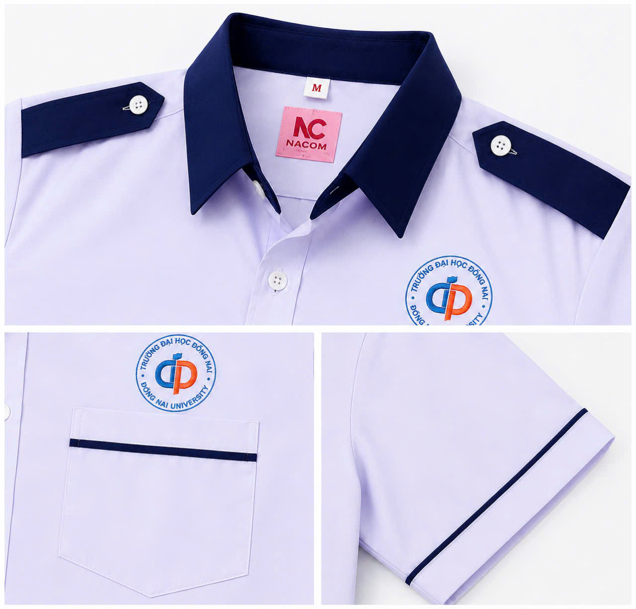 Áo học sinh nam cấp 3 - Trường Thực Hành Sư Phạm