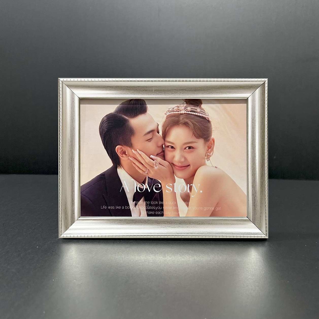 Sale off 10 khung 15x21cm khung bạc 101B