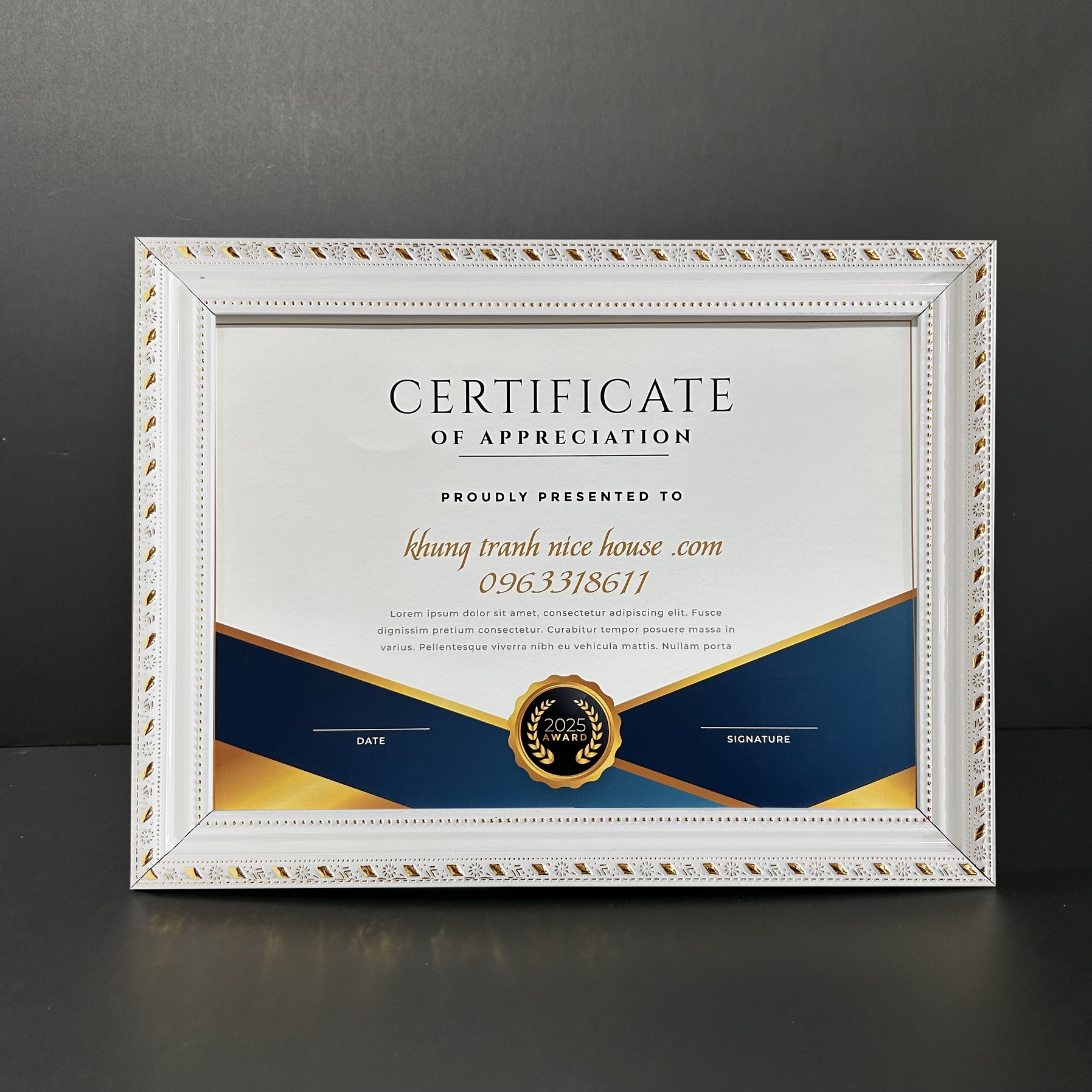 Khung Bằng Khen 518TV